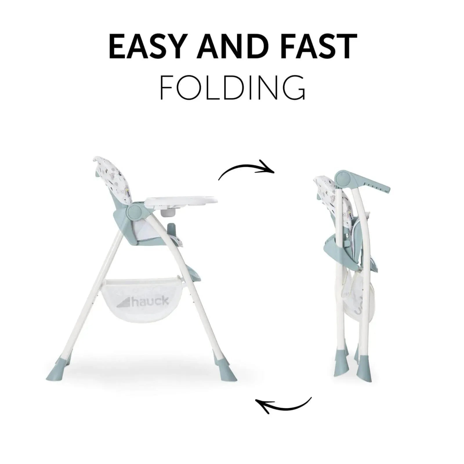 Hauck Sit N Fold Highchair - Space - mezetto ebebek ebebek