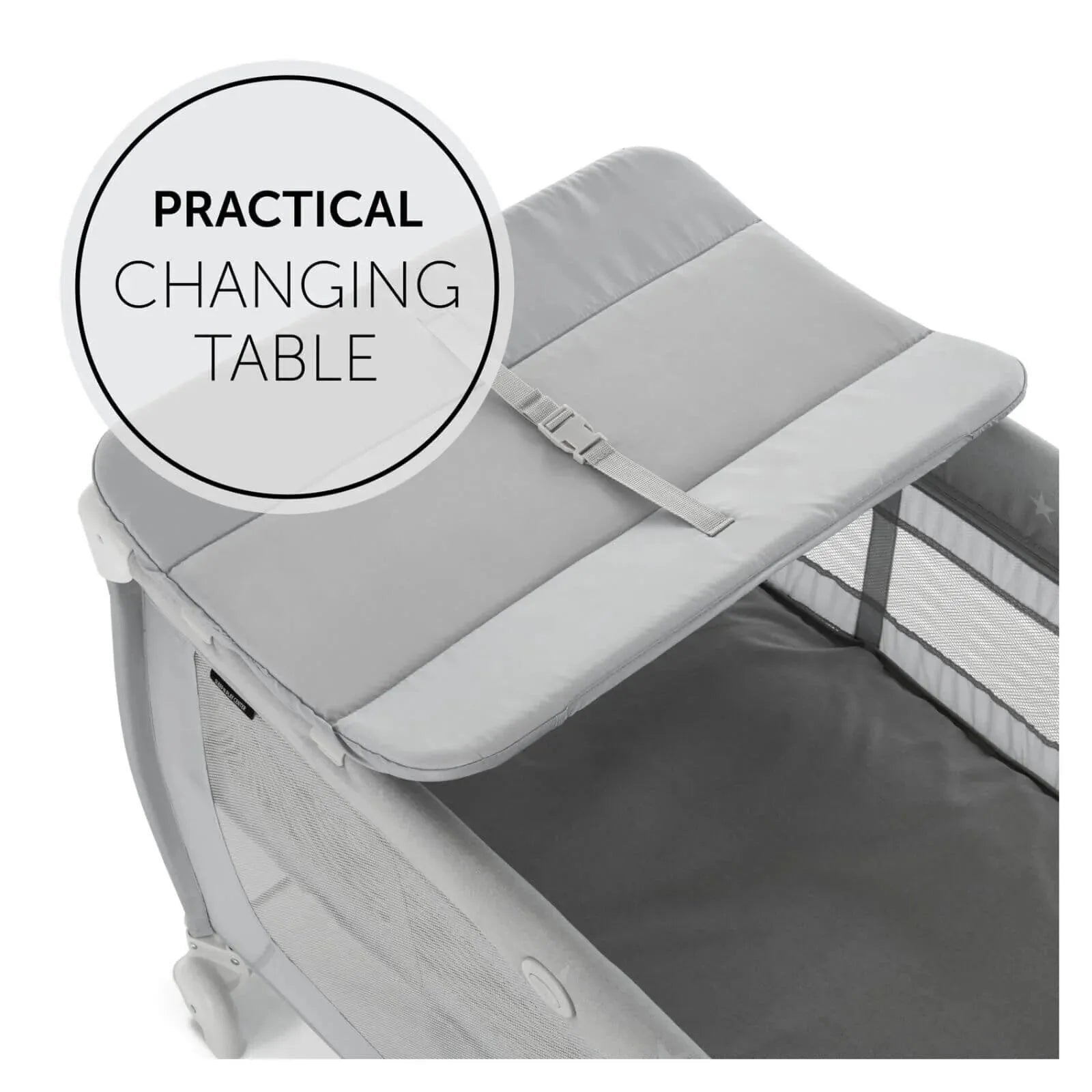 Hauck Sleep N Play Center Bassinet Travel Cot & Playpen - Stars - mezetto ebebek ebebek