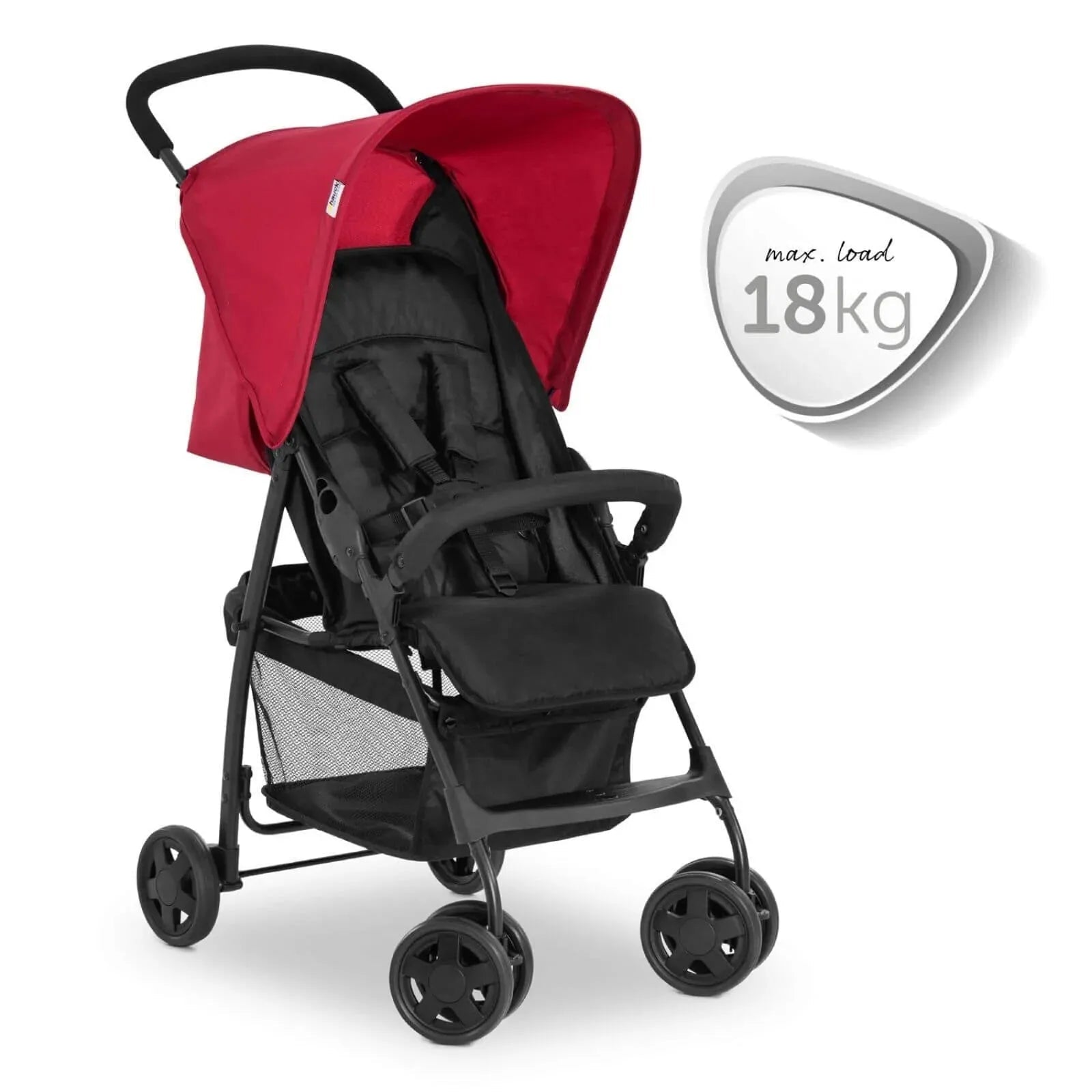 Hauck Sport Pushchair - Red - mezetto ebebek ebebek