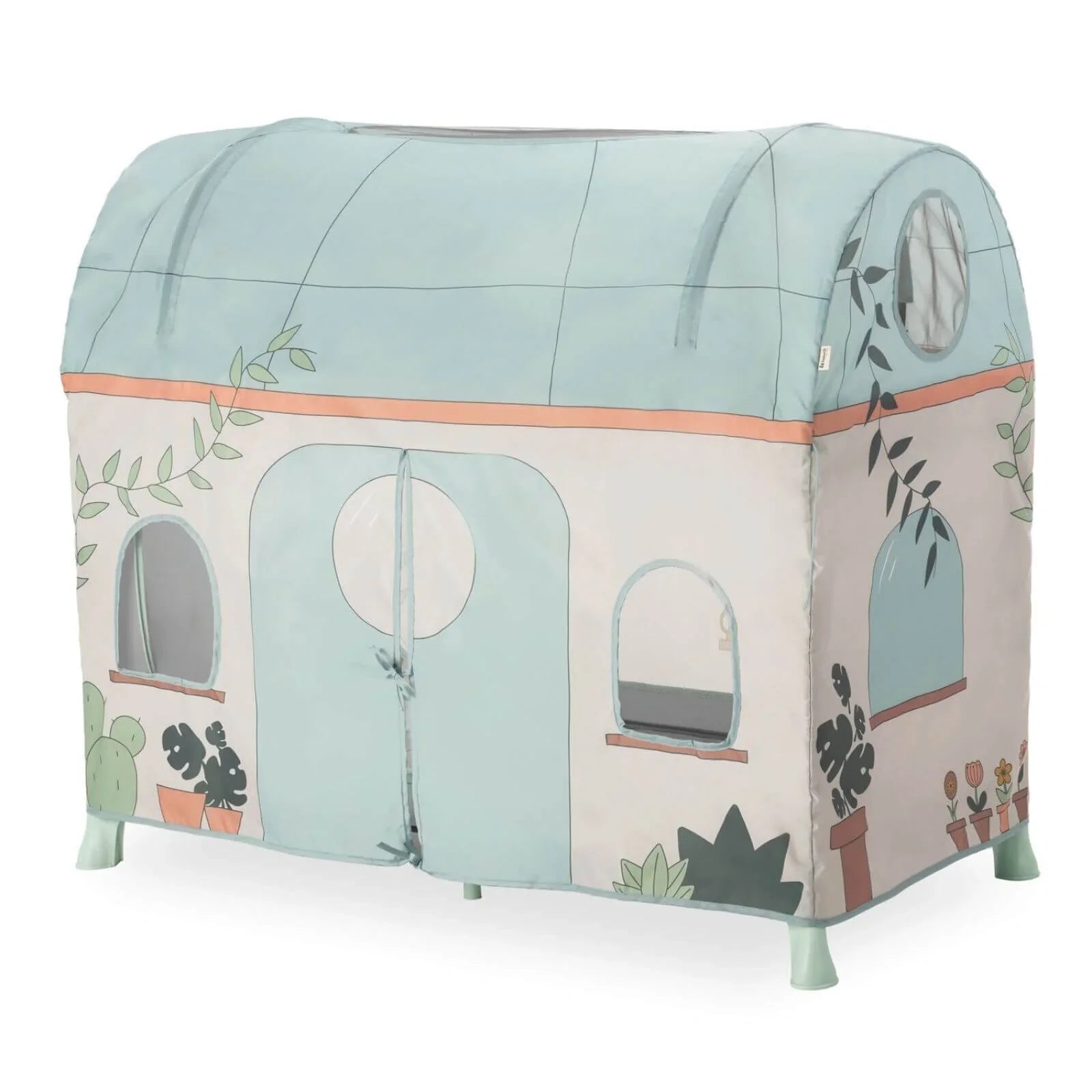 Hauck Travel Cot Cover - Plants - mezetto ebebek ebebek
