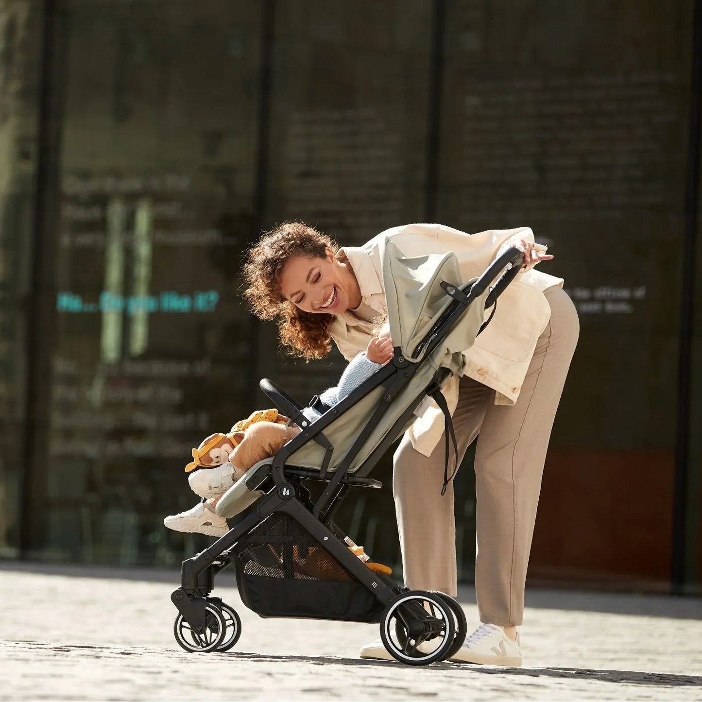 Hauck Travel N Care Plus Stroller - Green - mezetto ebebek ebebek