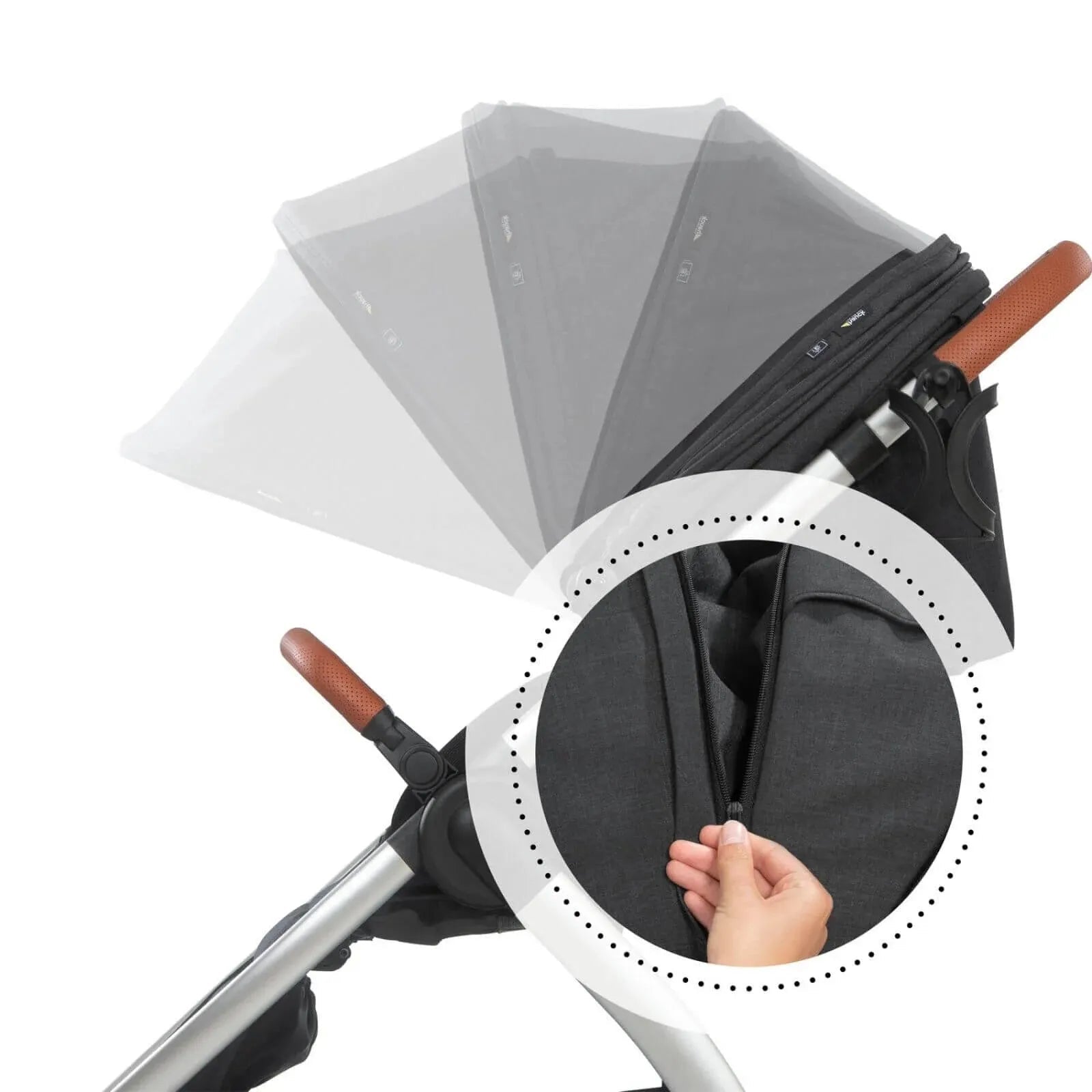 Hauck Uptown Pushchair - Black - mezetto ebebek ebebek