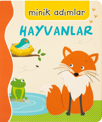 Hayvanlar-Minik Adımlar - Net Çocuk Yayınları Kitap