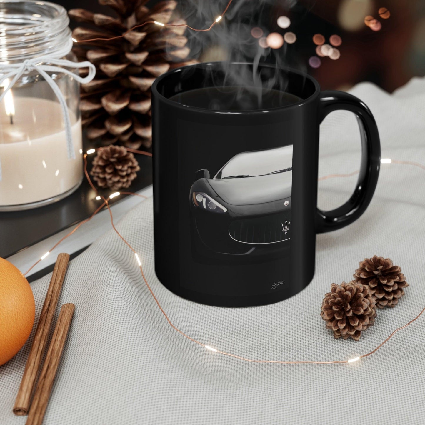 Heat changing Maserati Art Mug – Luxury Ceramic for Car Lovers - mezetto KEOLIX KEOLIX