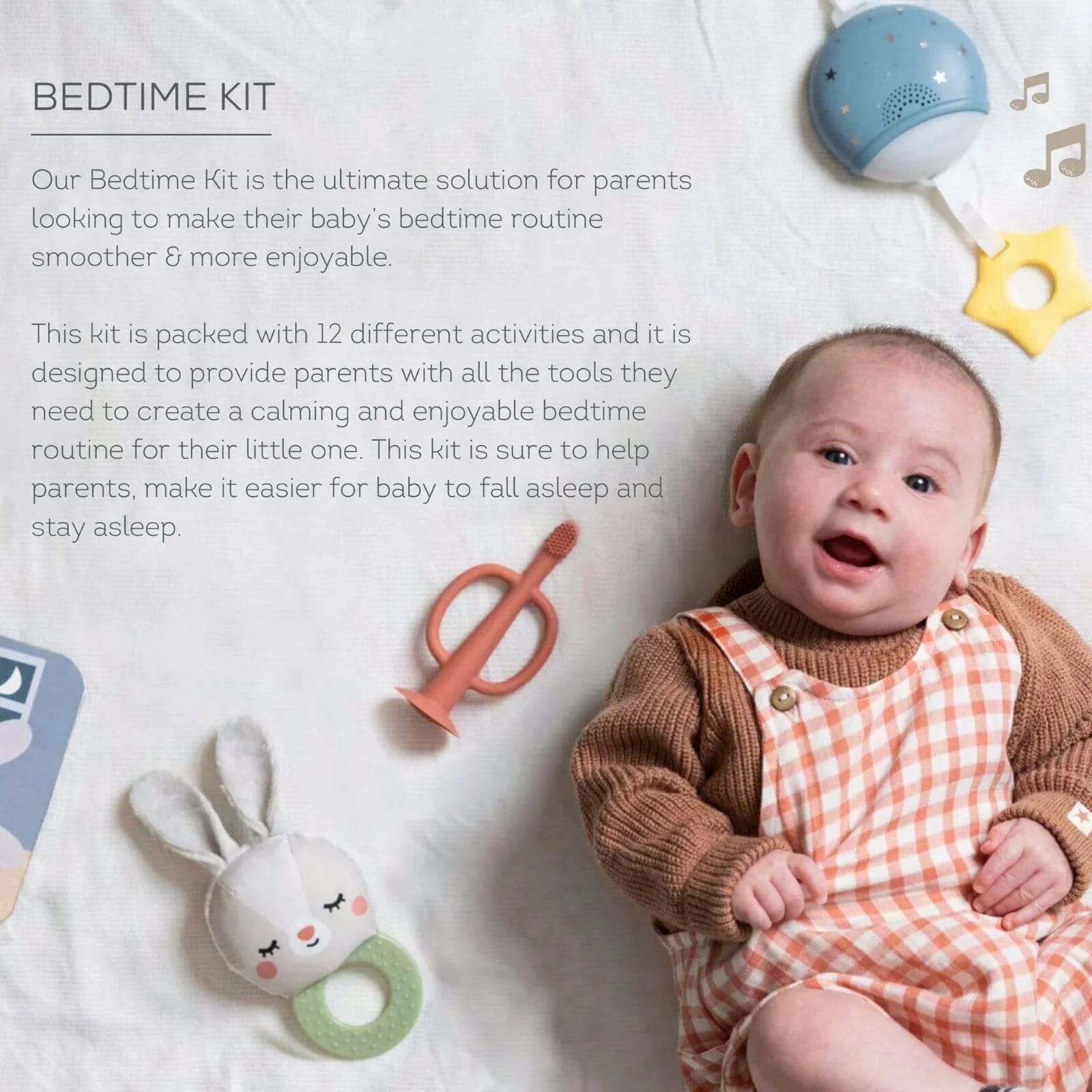 Hello Baby Bedtime Kit - mezetto ebebek ebebek