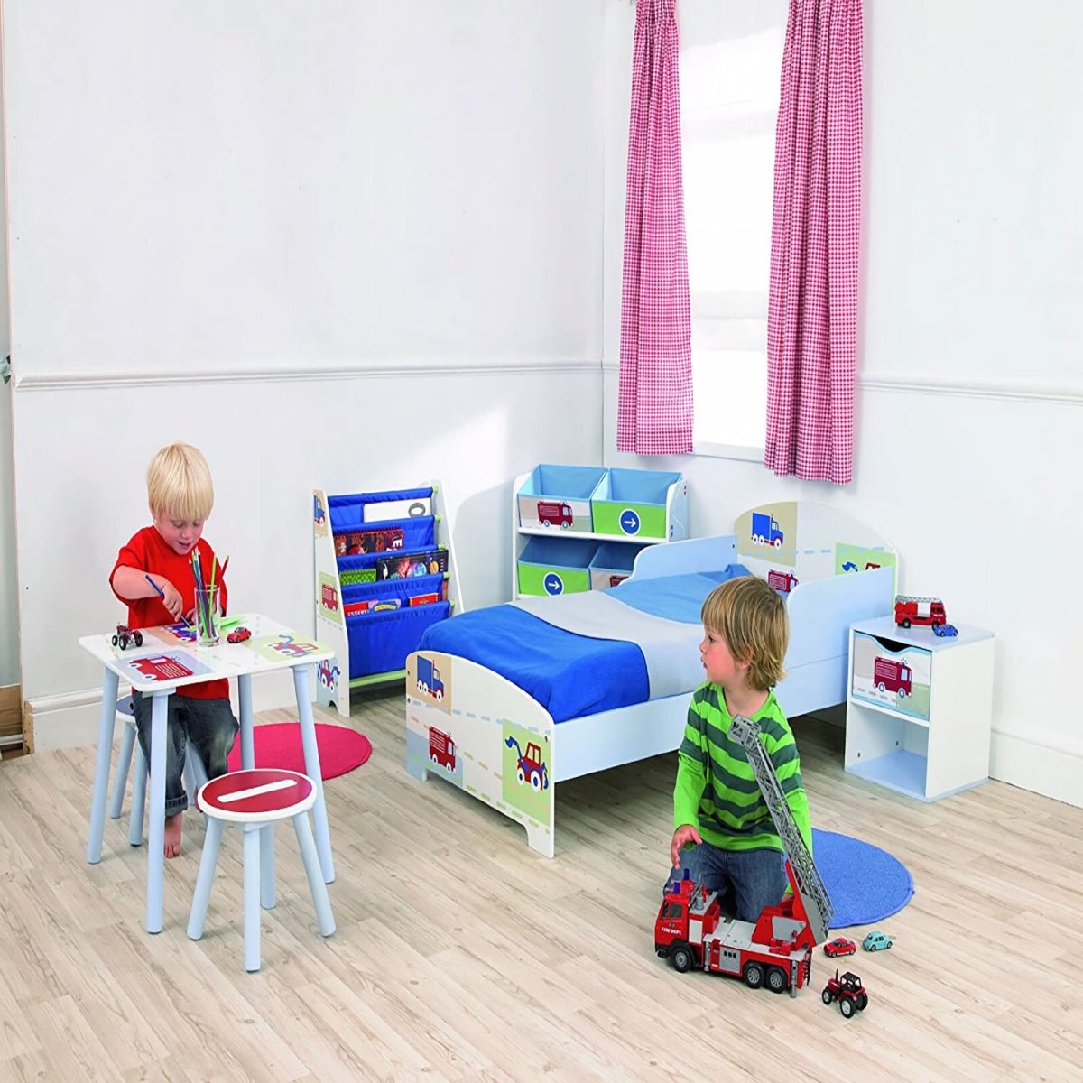 Hello Home Kids Sling Bookcase - Vehicles - mezetto ebebek ebebek