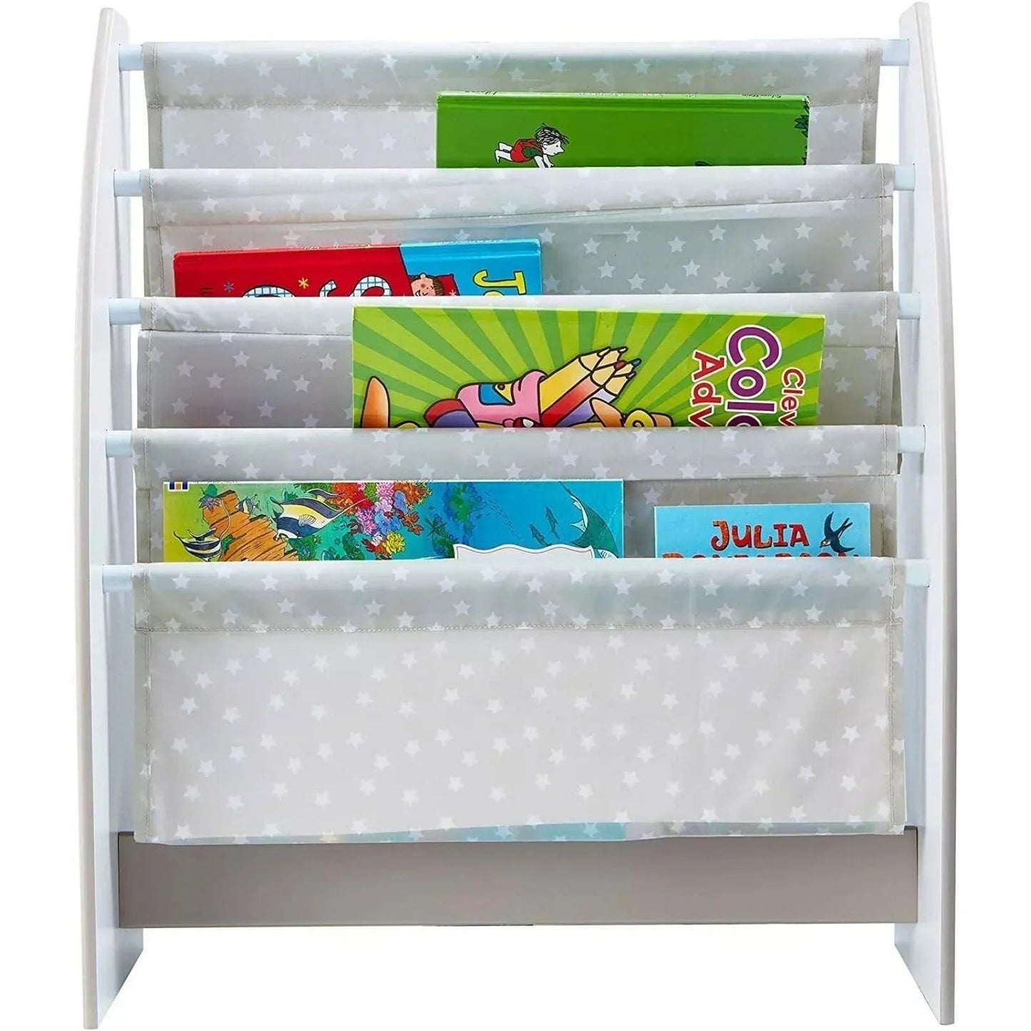 Hello Home Kids Sling Bookcase - White - mezetto ebebek ebebek