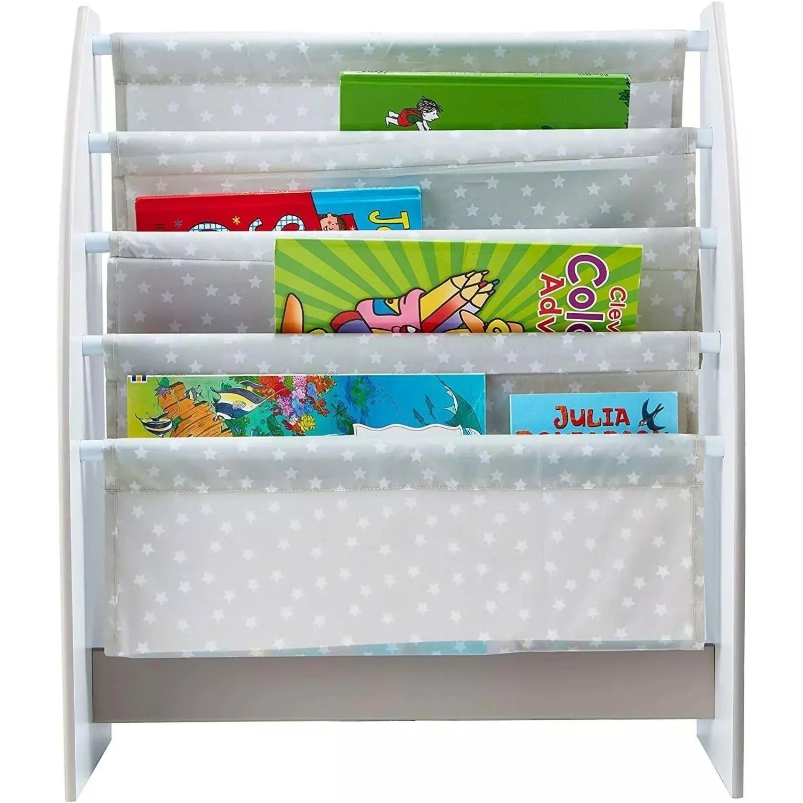 Hello Home Kids Sling Bookcase - White - mezetto ebebek ebebek