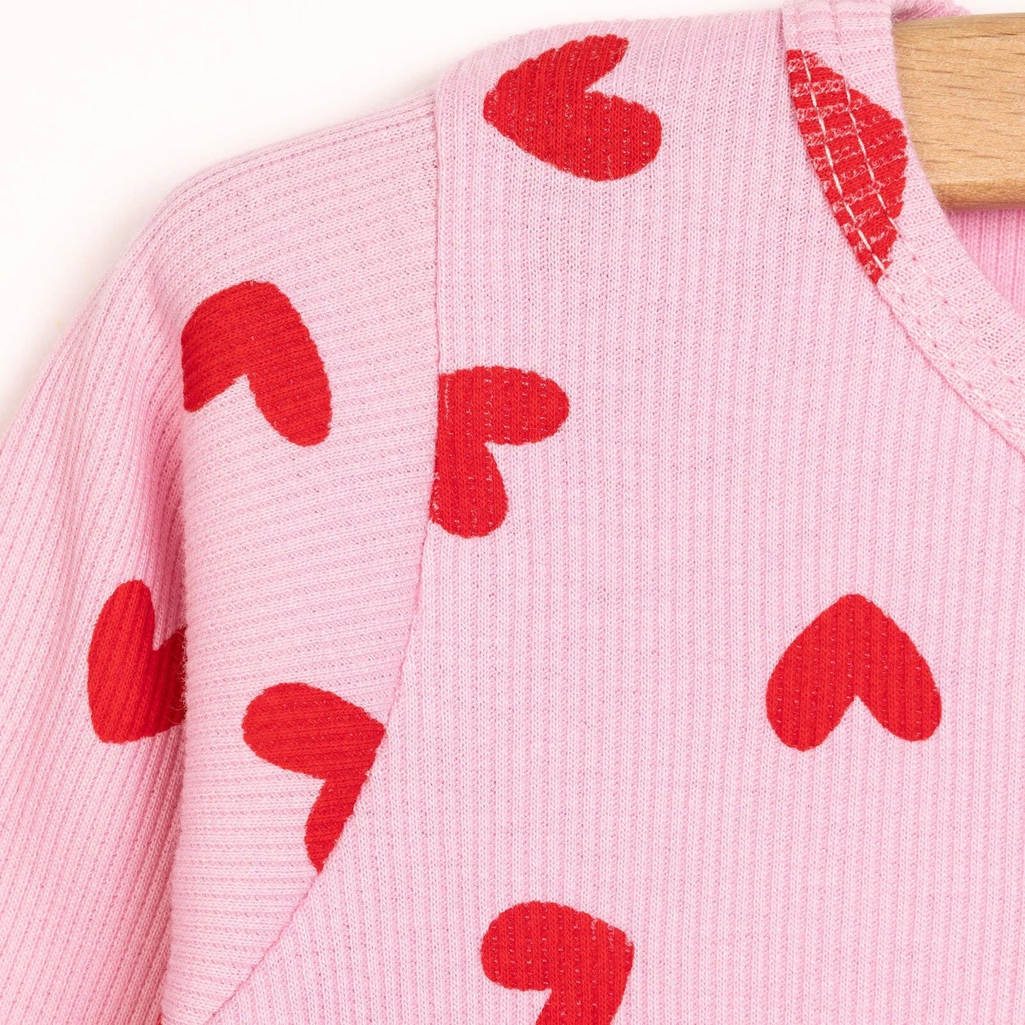 HelloBaaby Baby Girl Long sleeve Pyjamas Set - Pink - mezetto ebebek ebebek