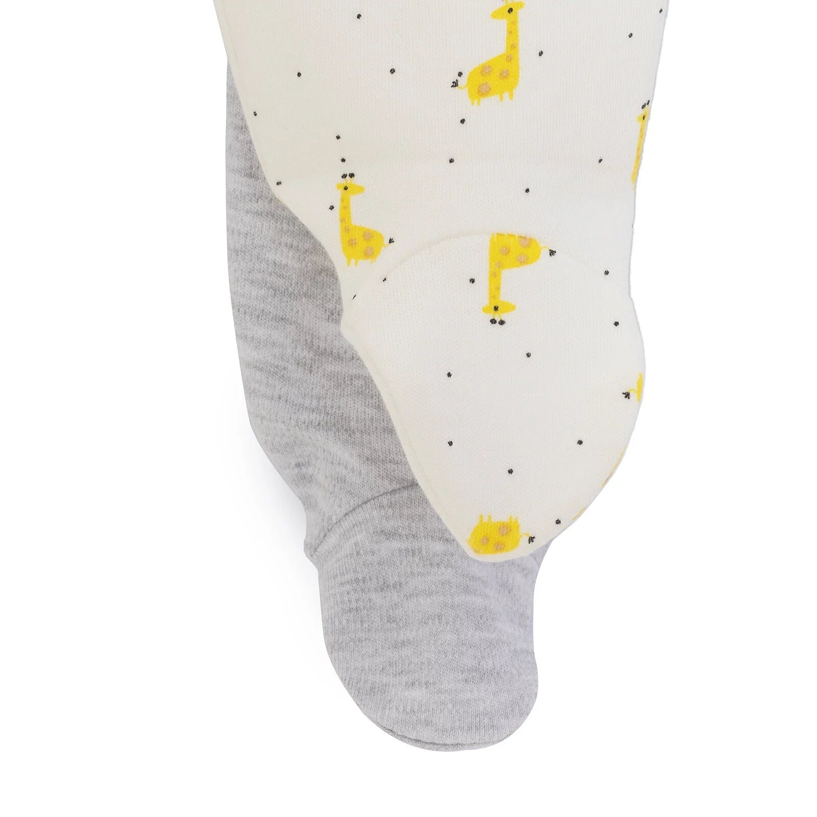 HelloBaby 2 Piece Footed Bottom - Ecru - mezetto