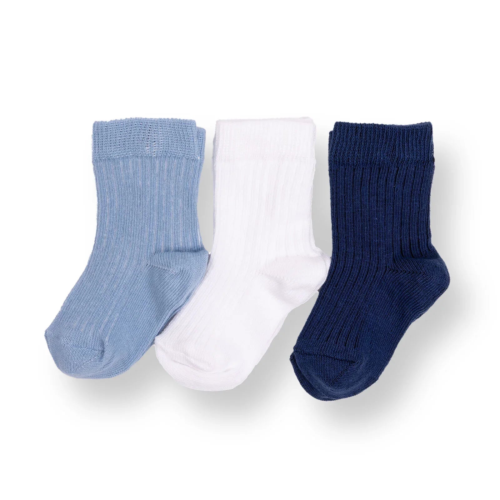 HelloBaby Ankle Socks 3 pcs - Navy Blue - mezetto ebebek ebebek