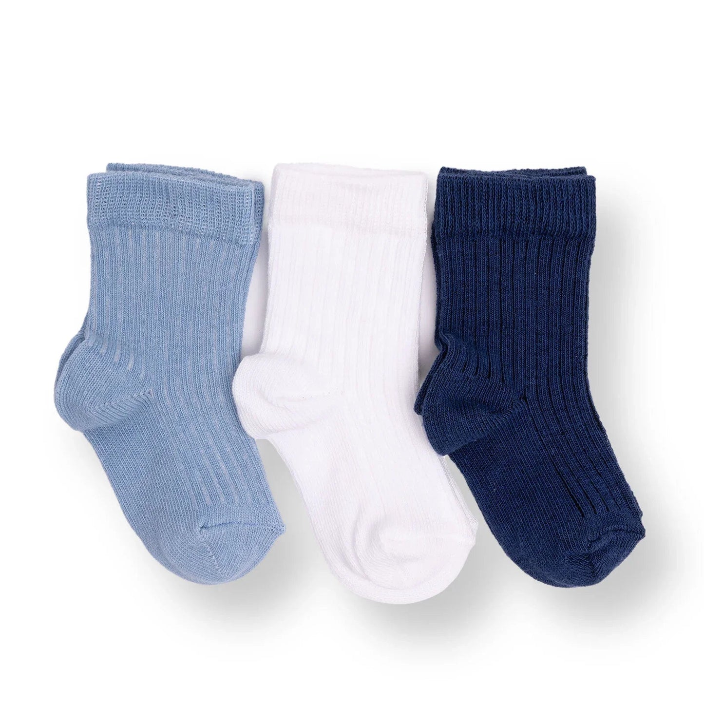 HelloBaby Ankle Socks 3 pcs - Navy Blue - mezetto ebebek ebebek