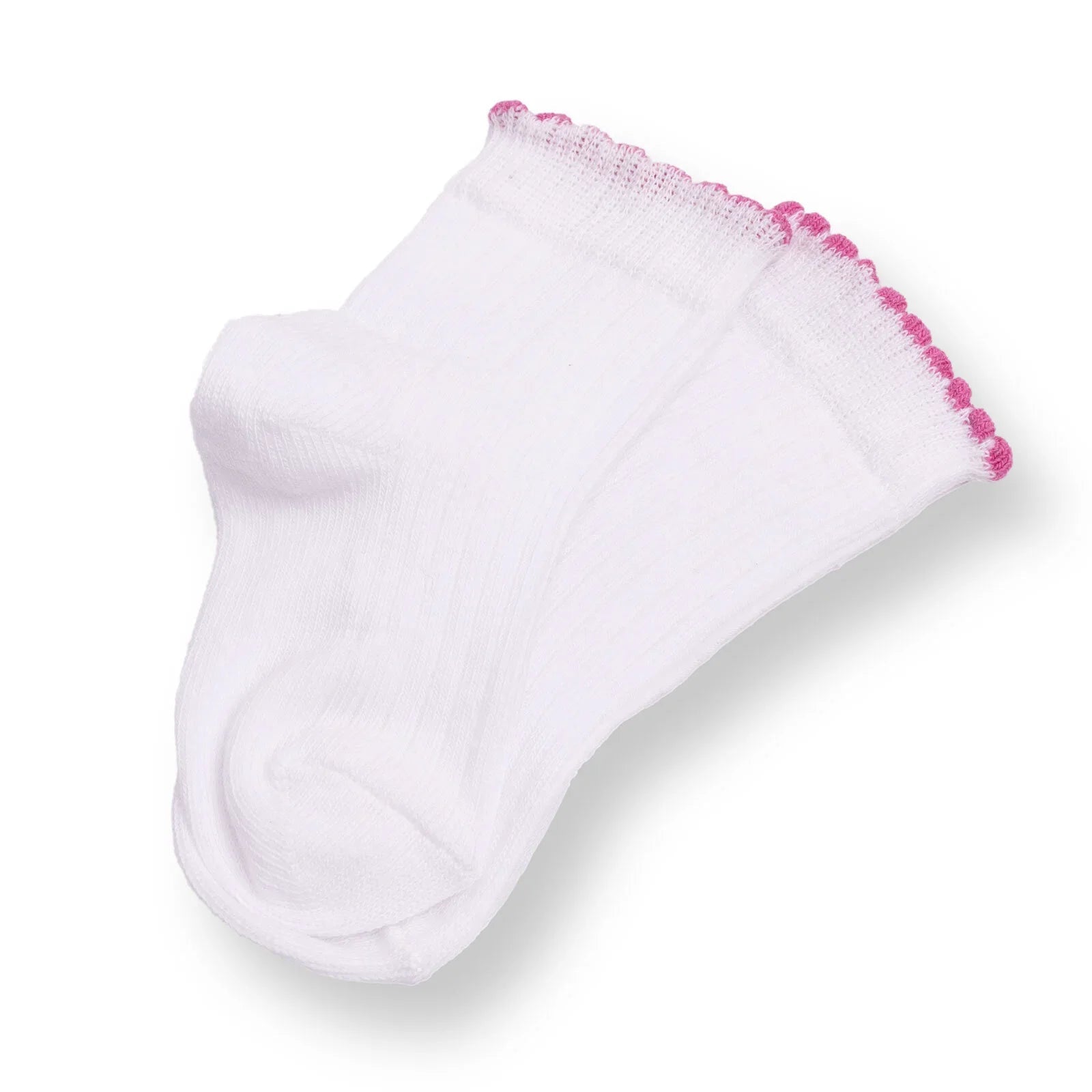 HelloBaby Ankle Socks 3 pcs - Pink - mezetto ebebek ebebek