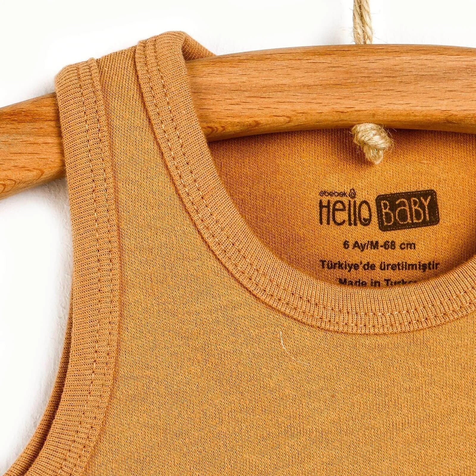 HelloBaby Athlete Bodysuit - Nude - mezetto ebebek ebebek