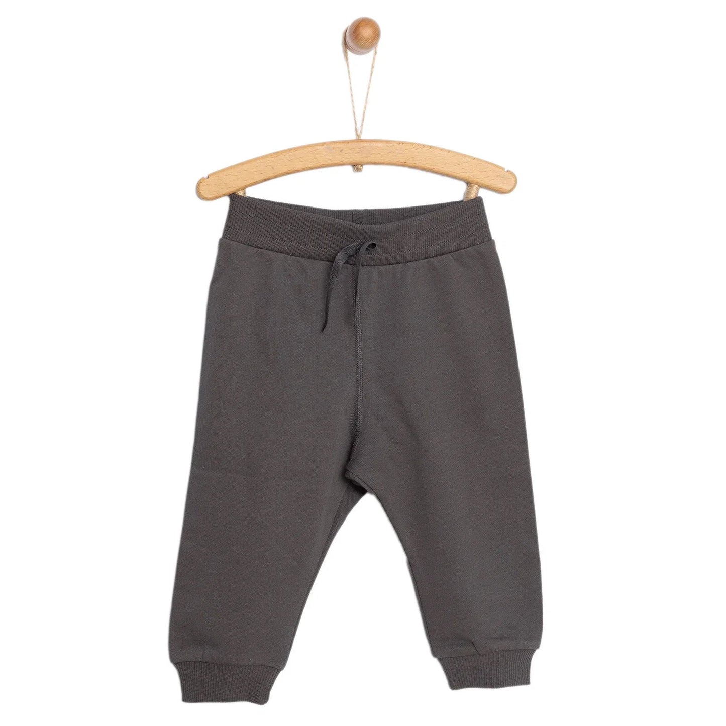 HelloBaby Baby Boy Joggers - Dark Grey - mezetto ebebek ebebek