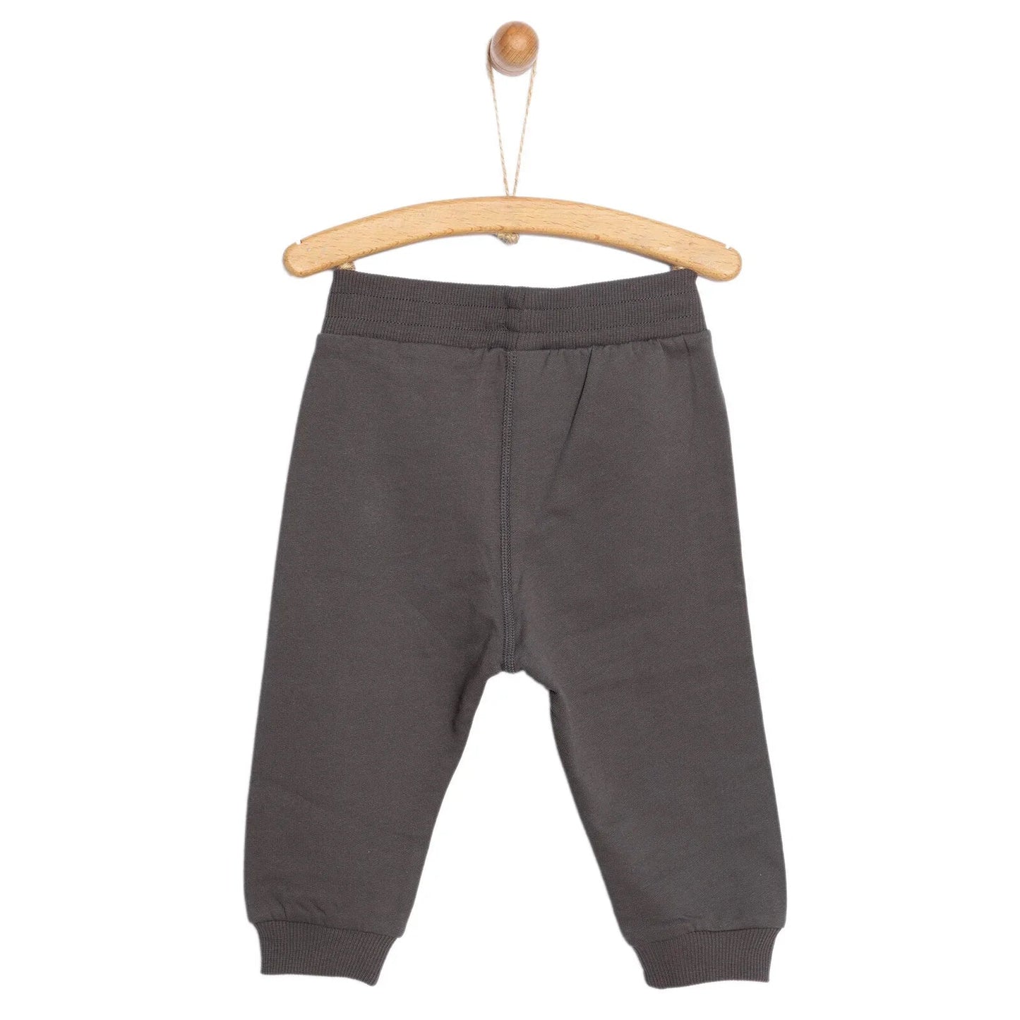 HelloBaby Baby Boy Joggers - Dark Grey - mezetto ebebek ebebek
