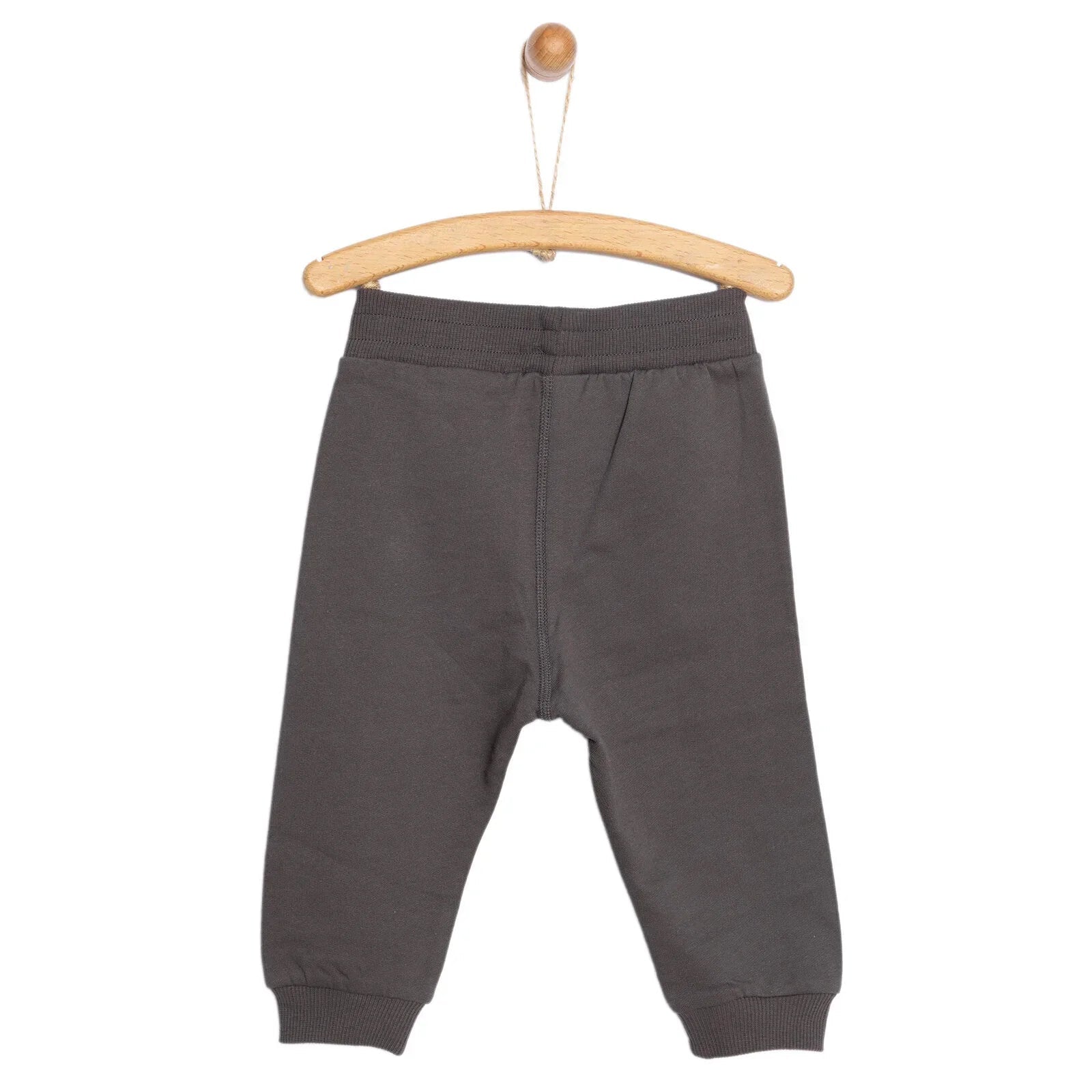 HelloBaby Baby Boy Joggers - Dark Grey - mezetto ebebek ebebek