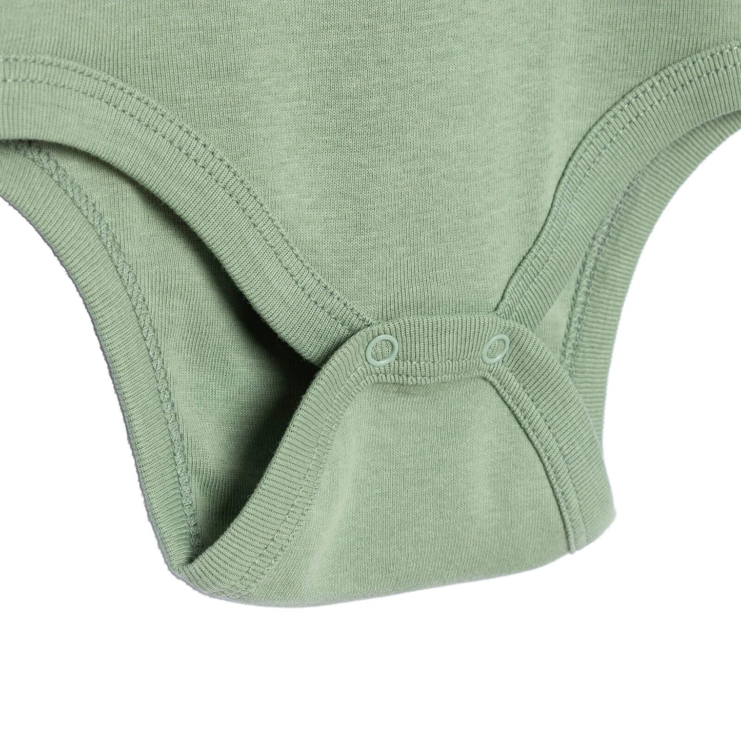 HelloBaby Baby Boy Long Sleeve Bodysuit - Dark Green - mezetto ebebek ebebek