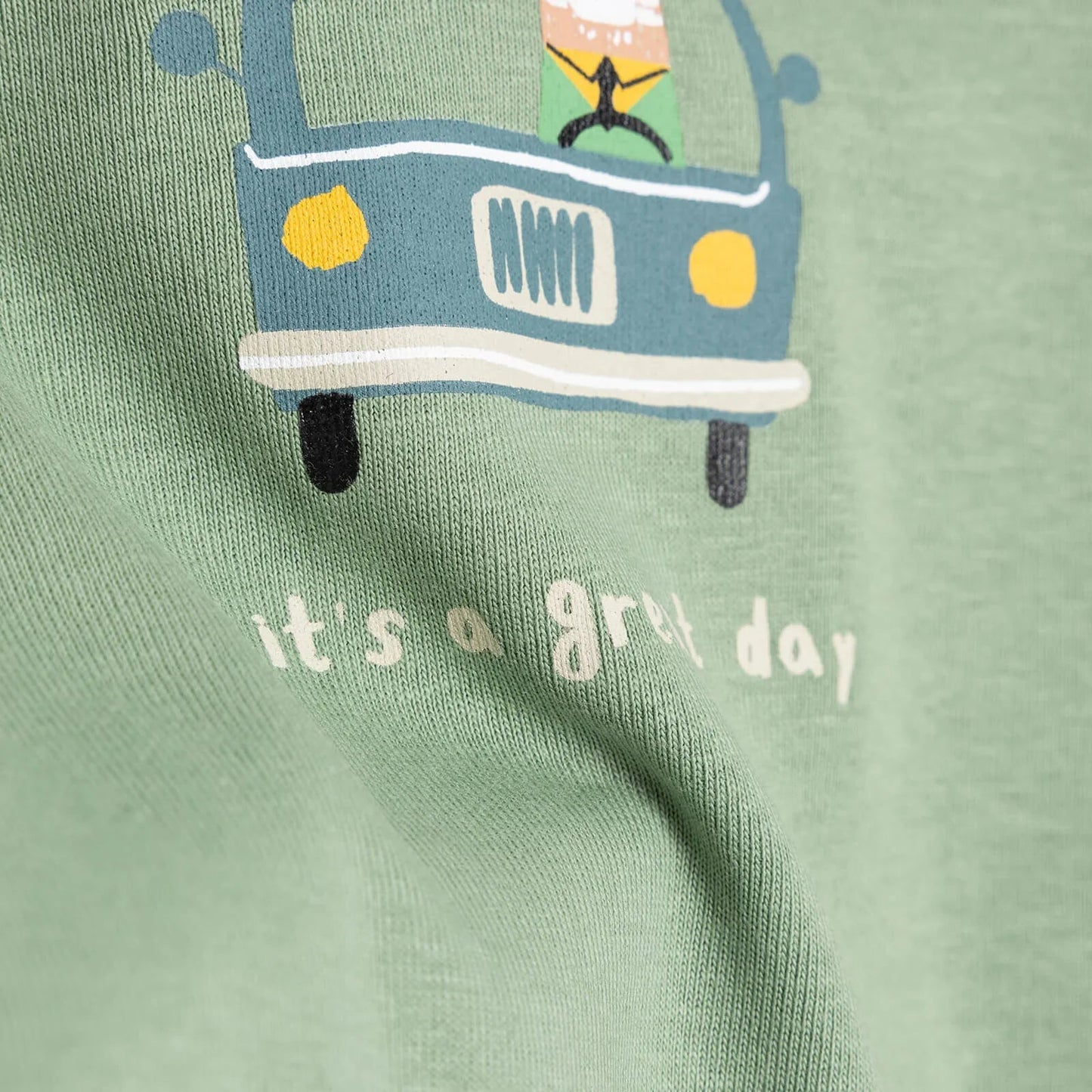 HelloBaby Baby Boy Long Sleeve Bodysuit - Dark Green - mezetto ebebek ebebek