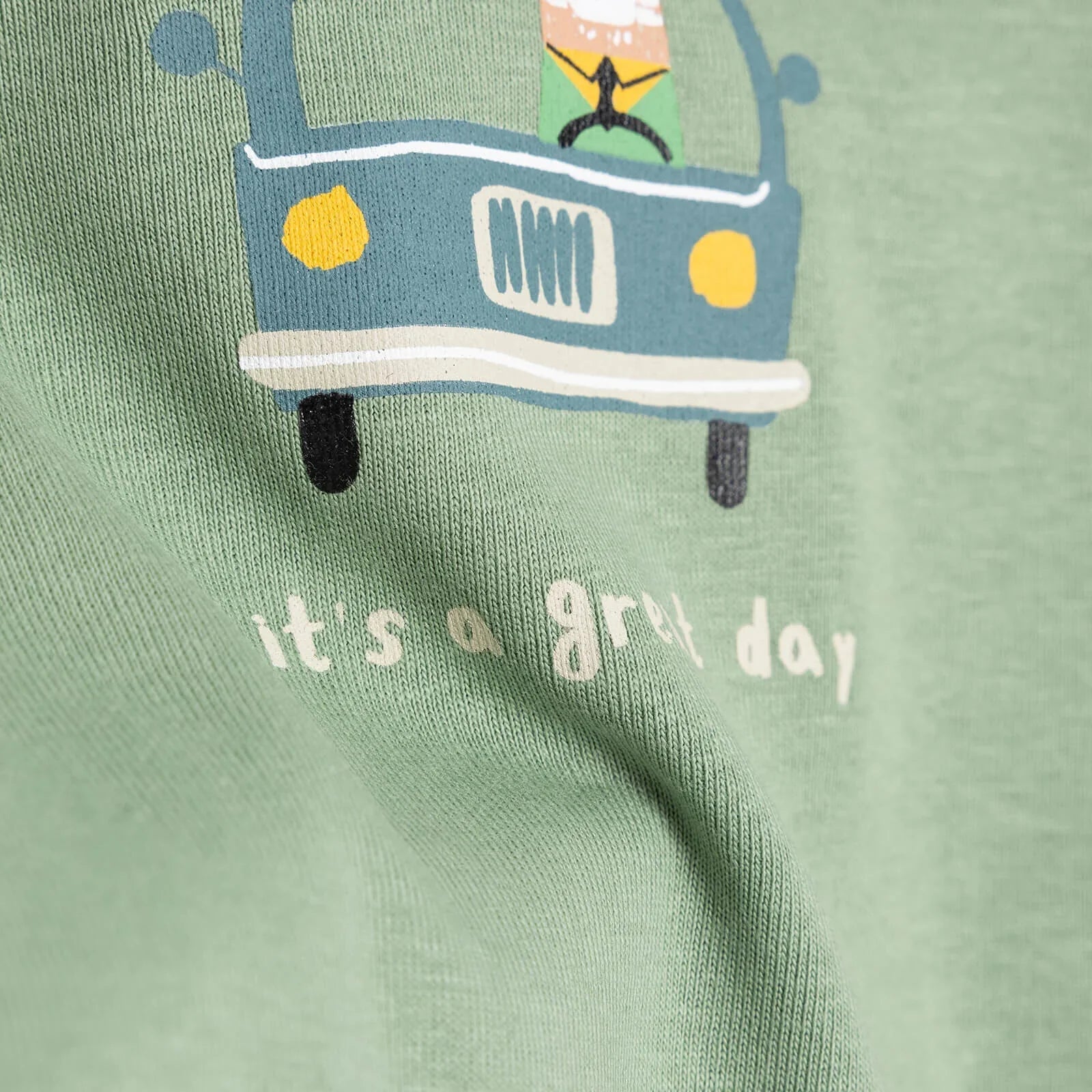 HelloBaby Baby Boy Long Sleeve Bodysuit - Dark Green - mezetto ebebek ebebek