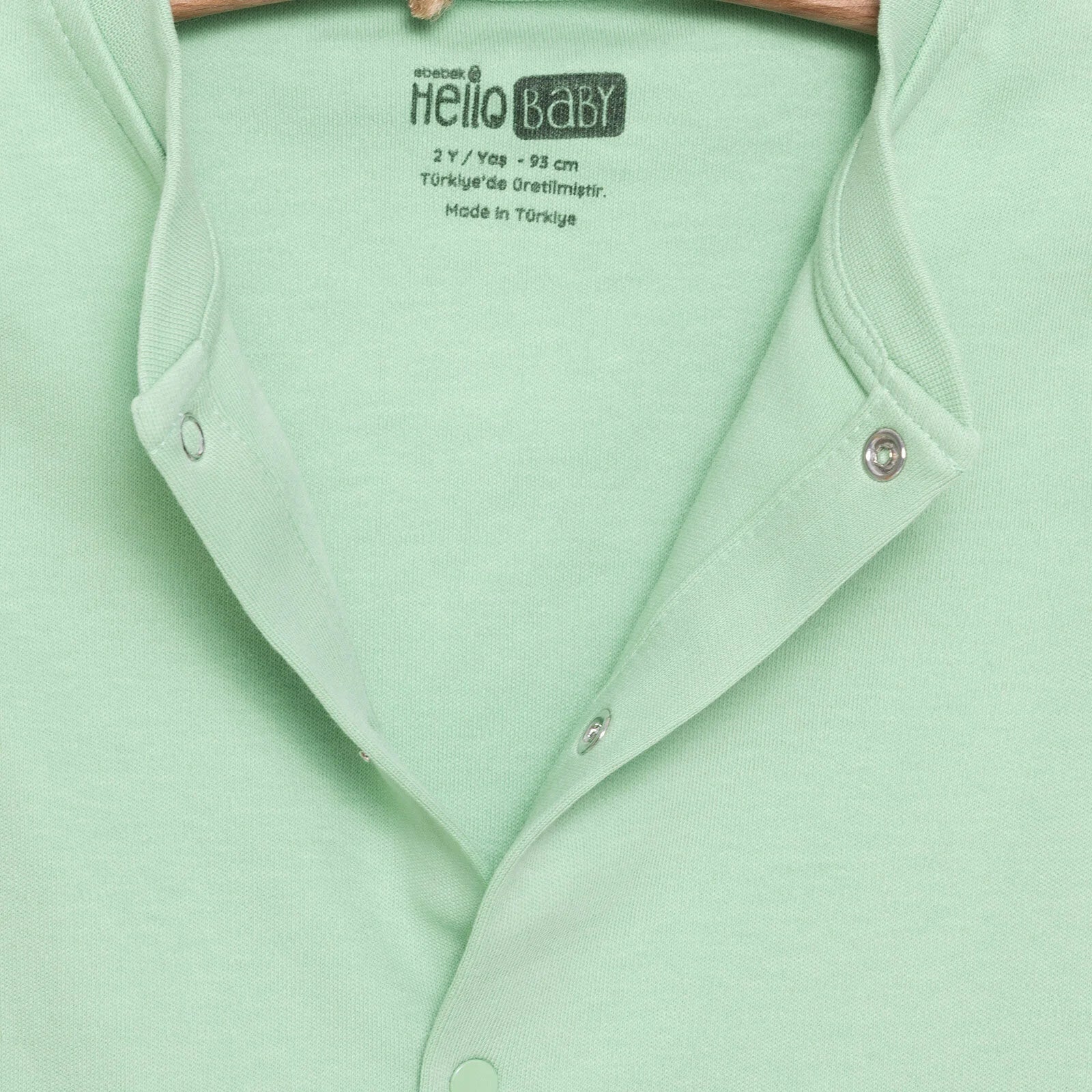 HelloBaby Baby Boy Ribbed Cardigan - Green - mezetto ebebek ebebek