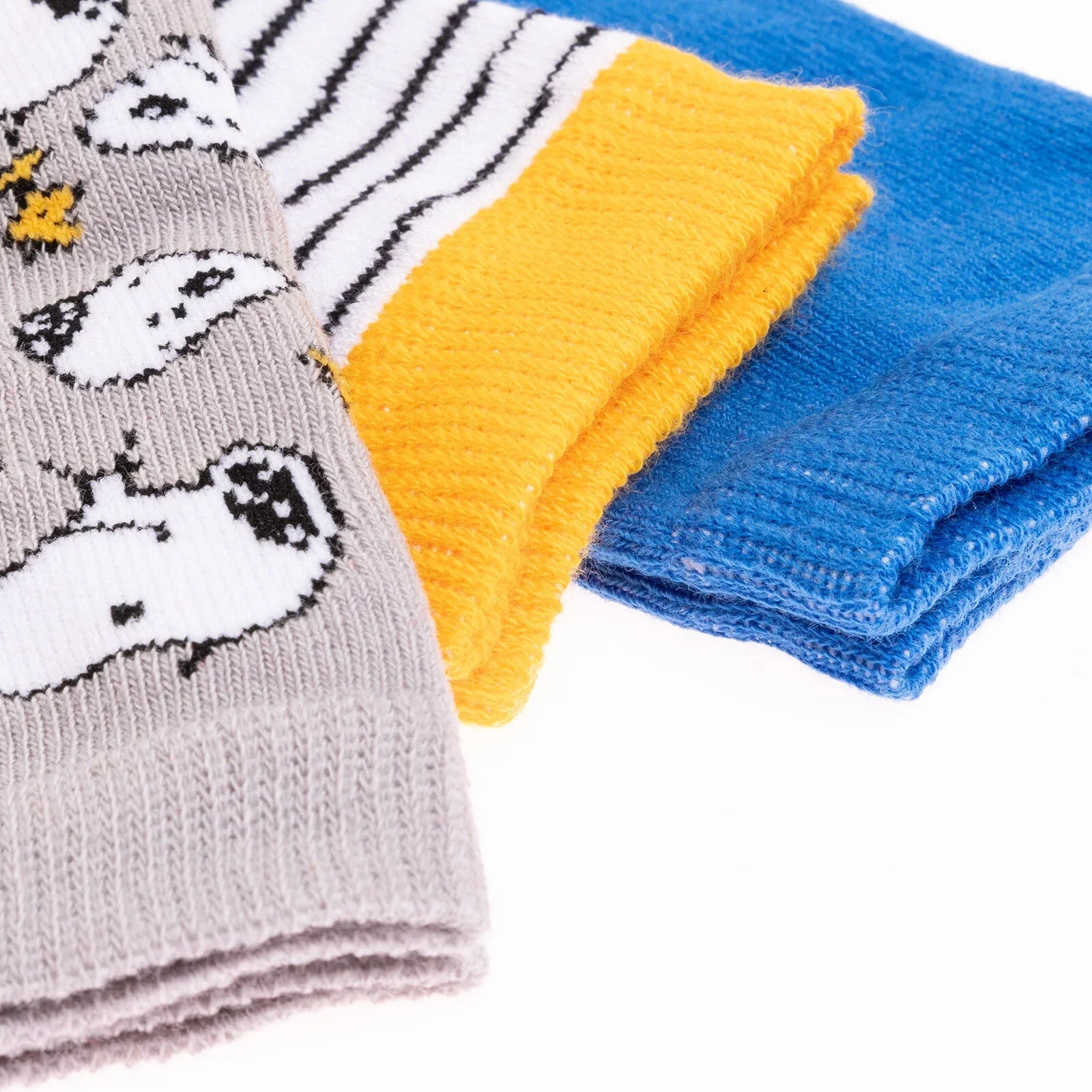 HelloBaby Baby Boy Socks 3 Pcs - Indigo - mezetto ebebek ebebek
