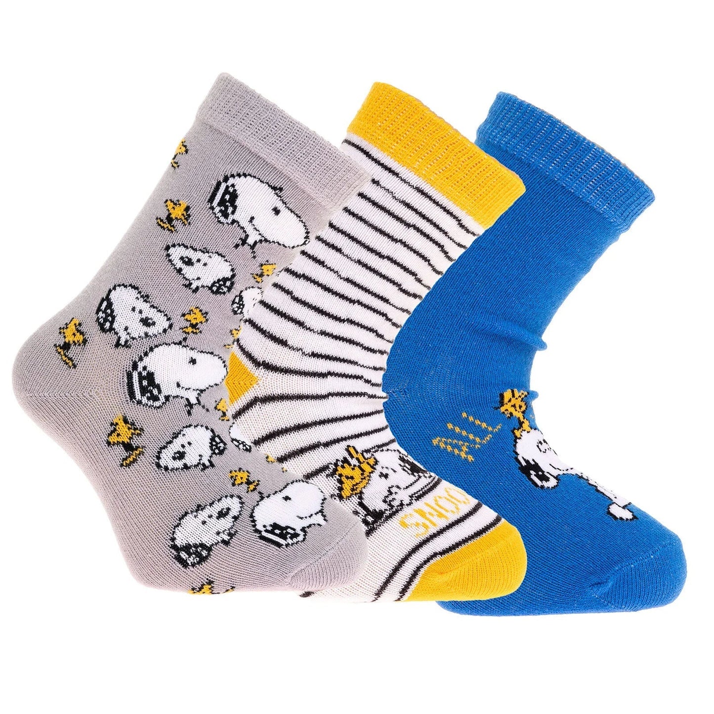 HelloBaby Baby Boy Socks 3 Pcs - Indigo - mezetto ebebek ebebek
