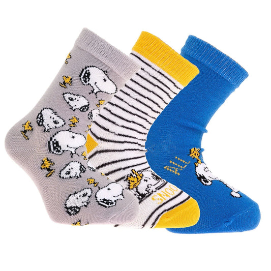 HelloBaby Baby Boy Socks 3 Pcs - Indigo - mezetto ebebek ebebek