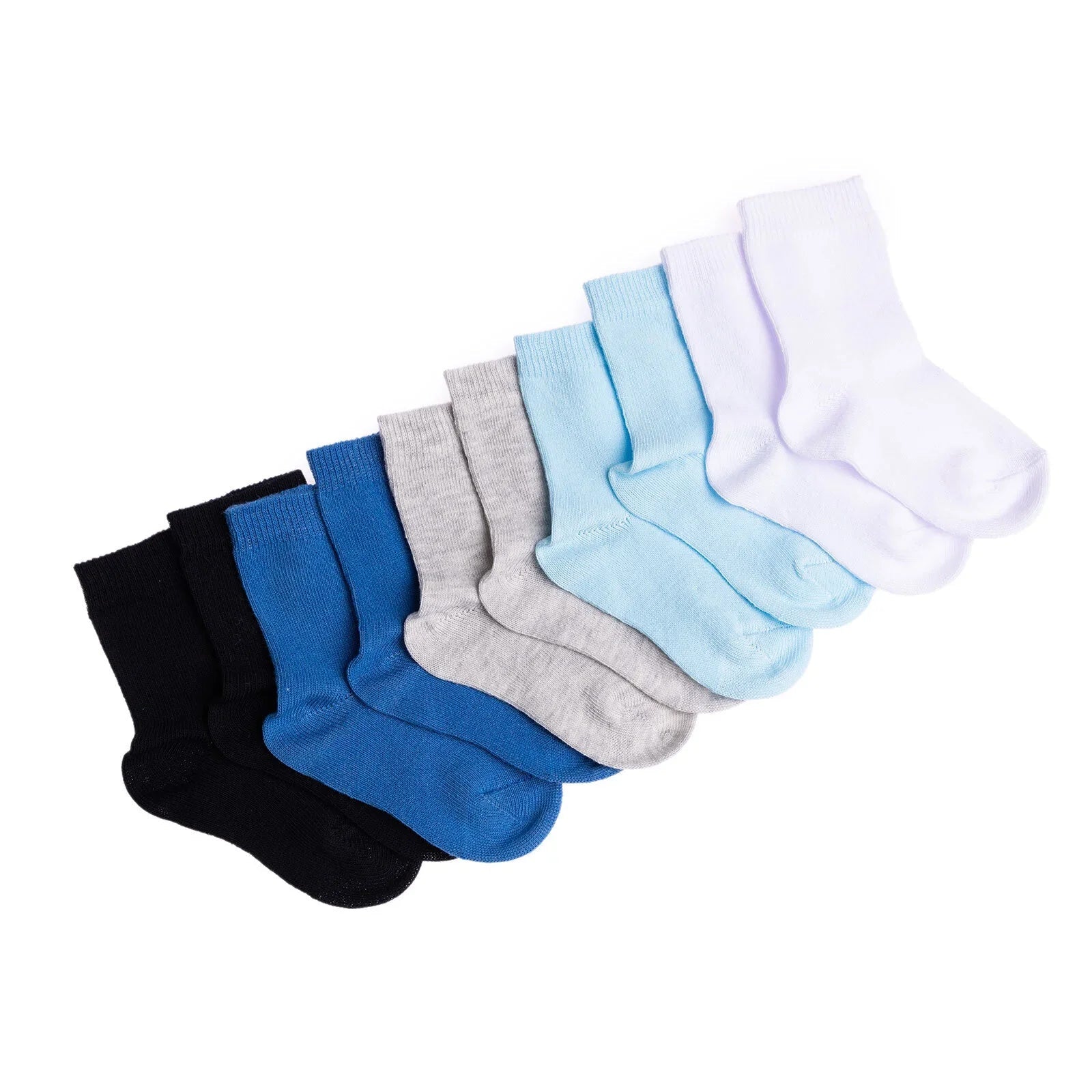 HelloBaby Baby Boy Socks 5 pcs - Blue - mezetto ebebek ebebek