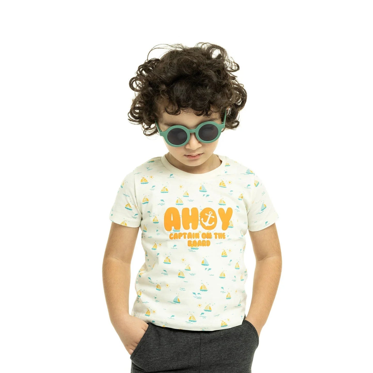 HelloBaby Baby Boy Sunglasses - Green - mezetto ebebek ebebek