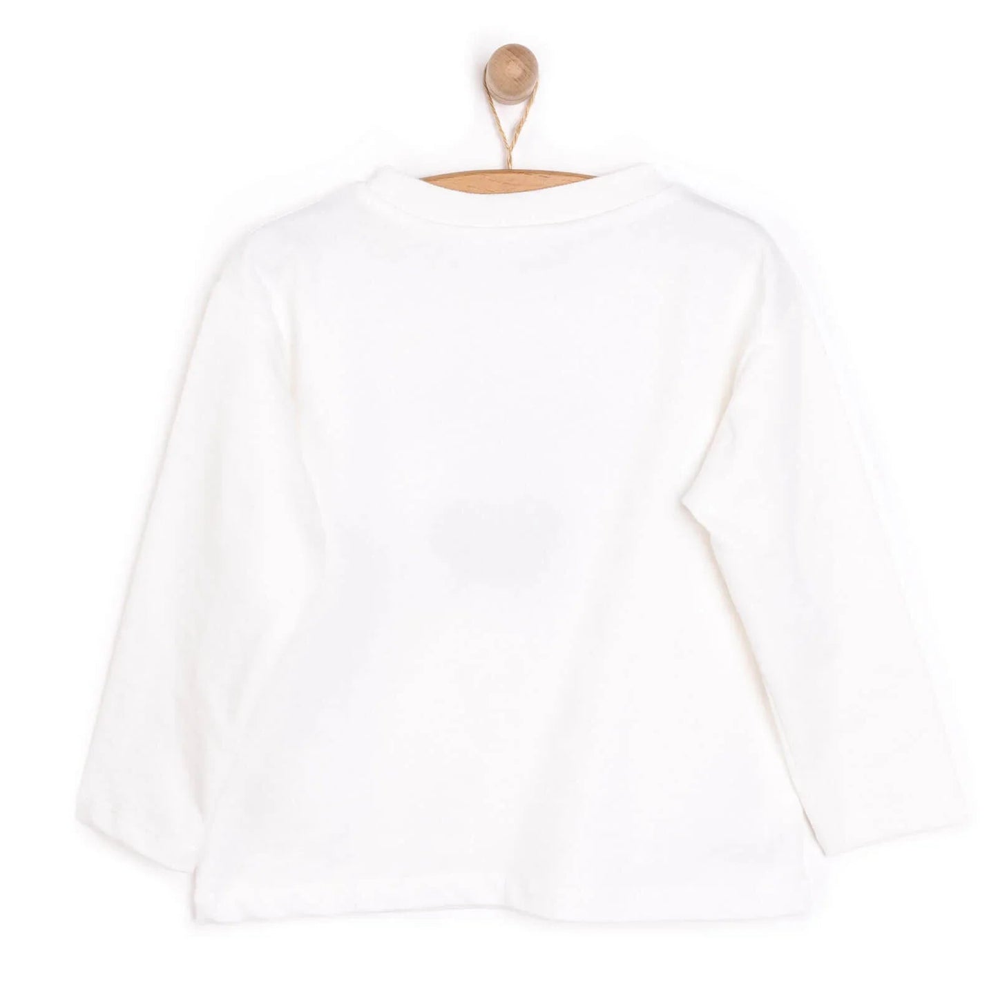 HelloBaby Baby Boy Sweatshirt - Ecru - mezetto ebebek ebebek
