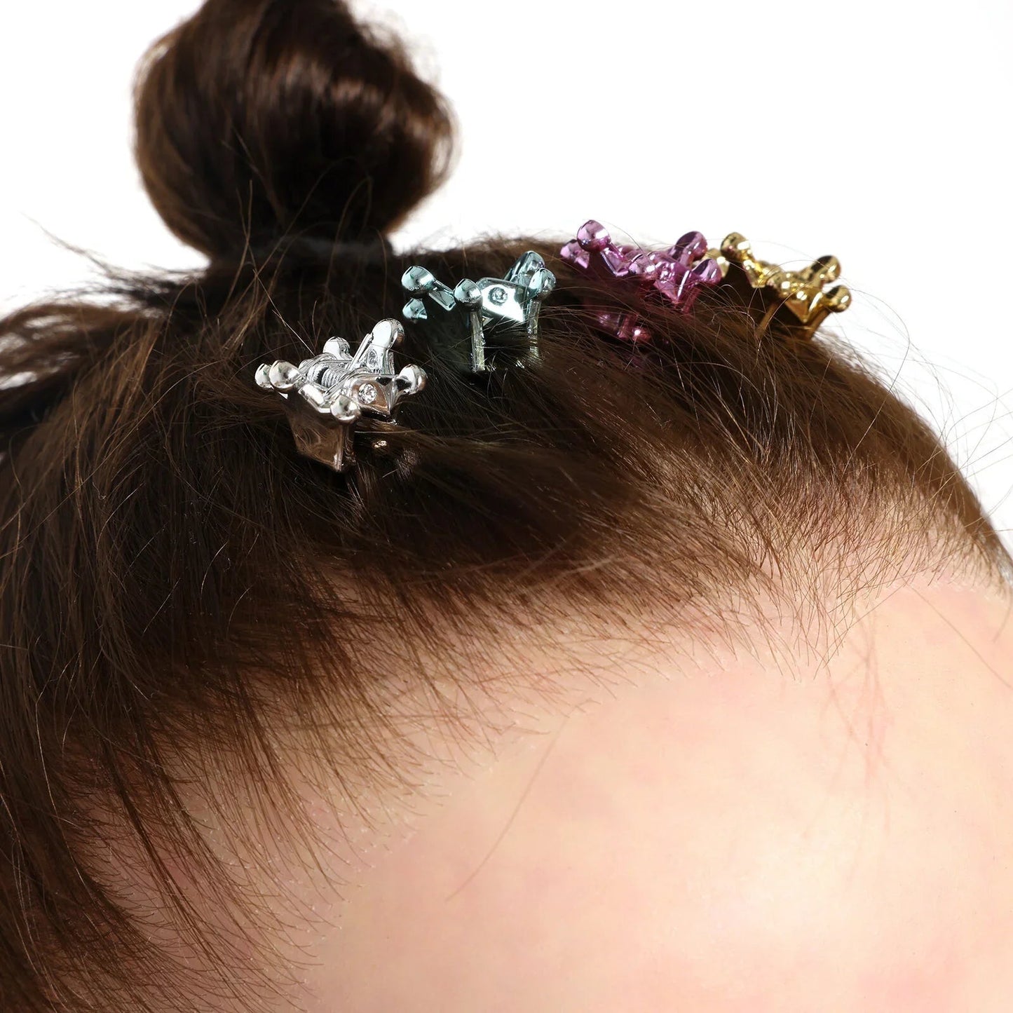 HelloBaby Baby Girl 10 Pcs Hair Clips - Pink - mezetto ebebek ebebek