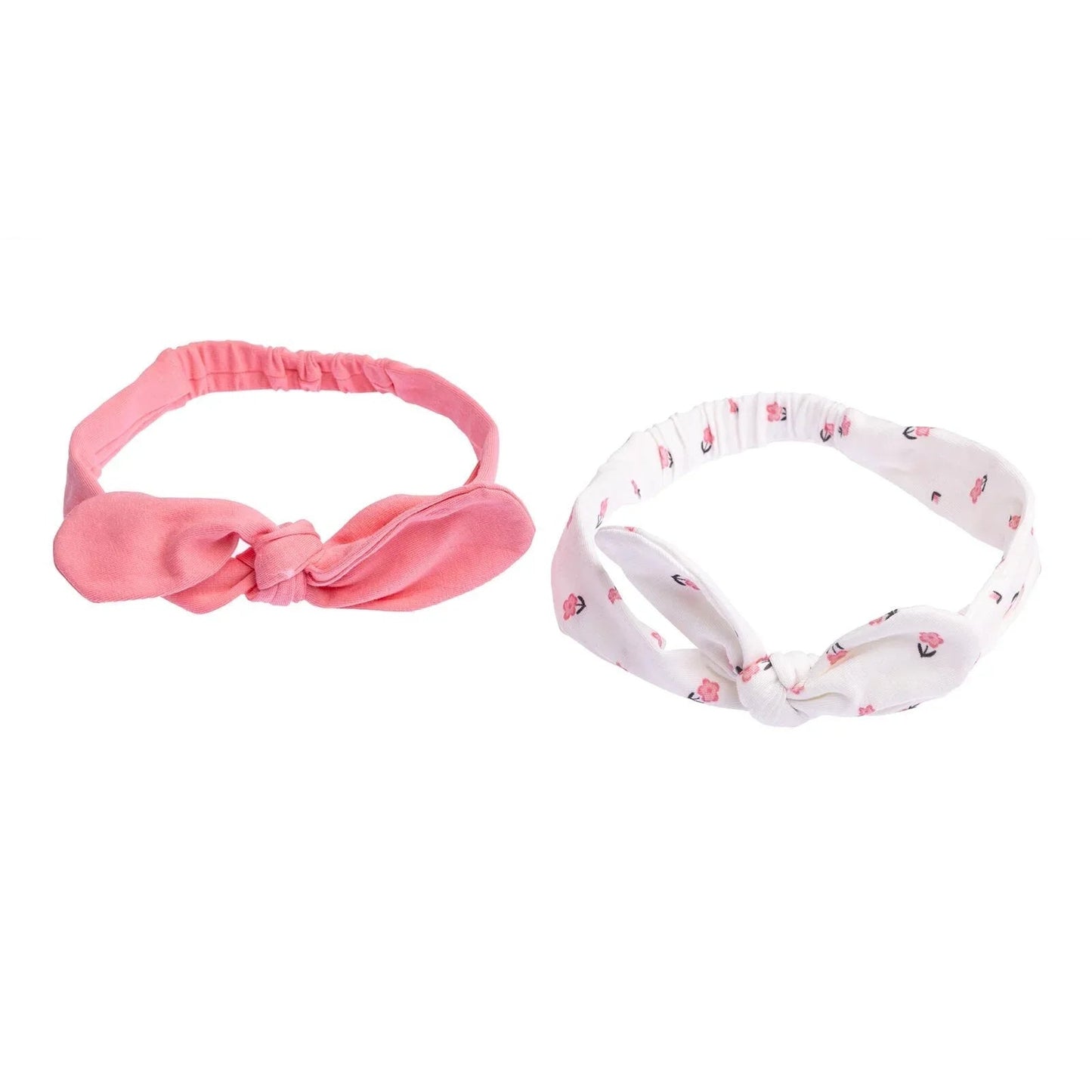 HelloBaby Baby Girl 2 Pcs Hair Bands - Pink - mezetto ebebek ebebek