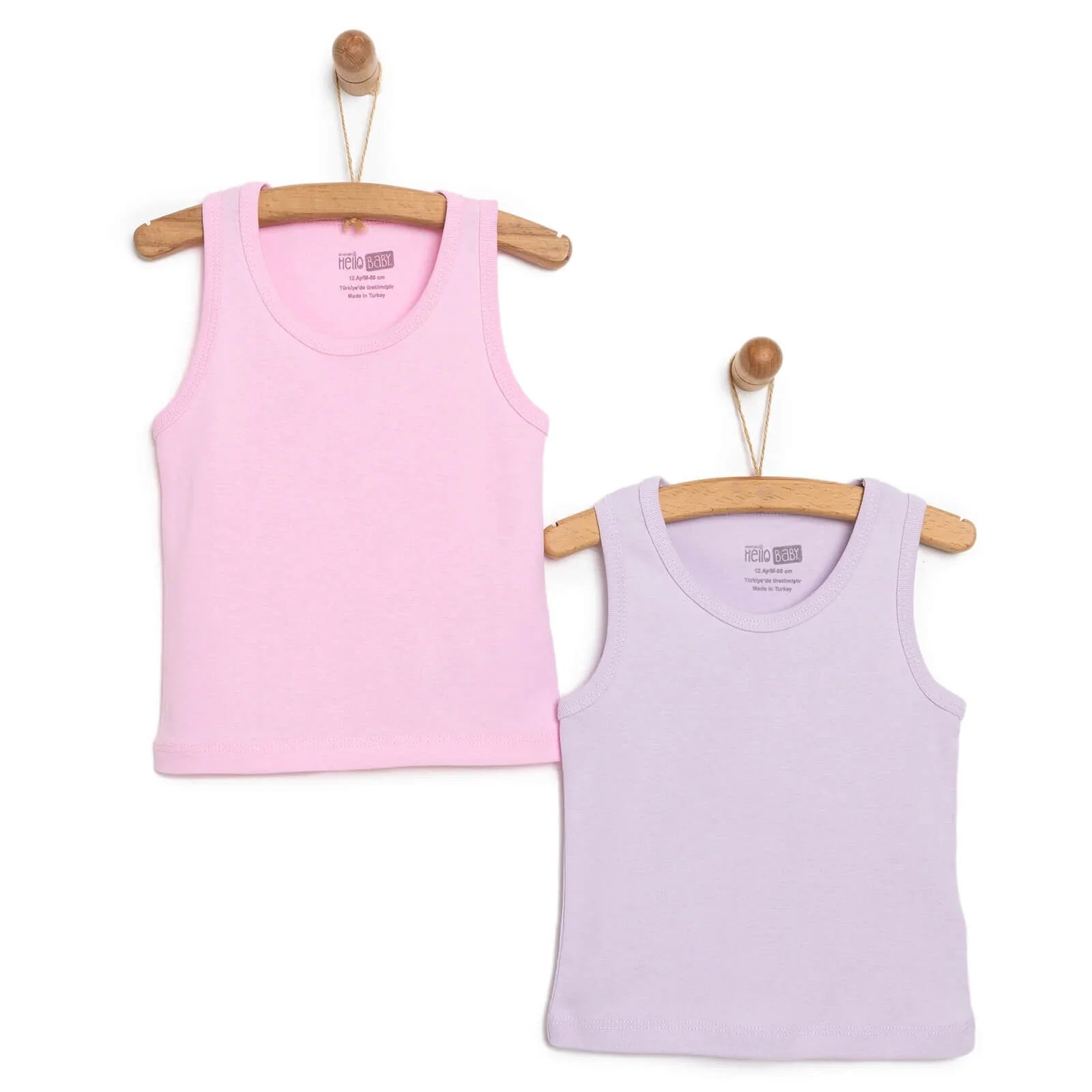 HelloBaby Baby Girl Athlete 2 pcs - Lilac - mezetto ebebek ebebek