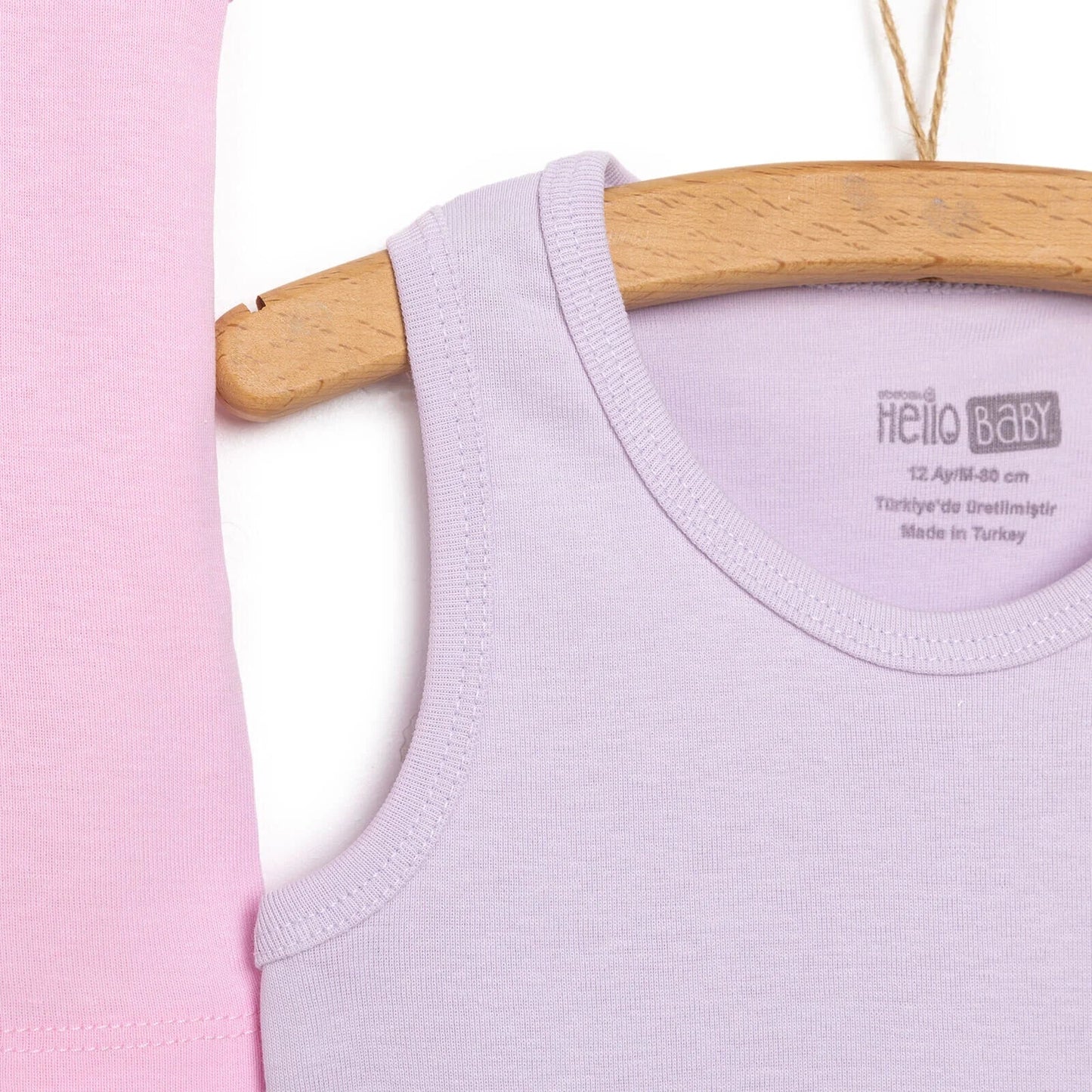 HelloBaby Baby Girl Athlete 2 pcs - Lilac - mezetto ebebek ebebek