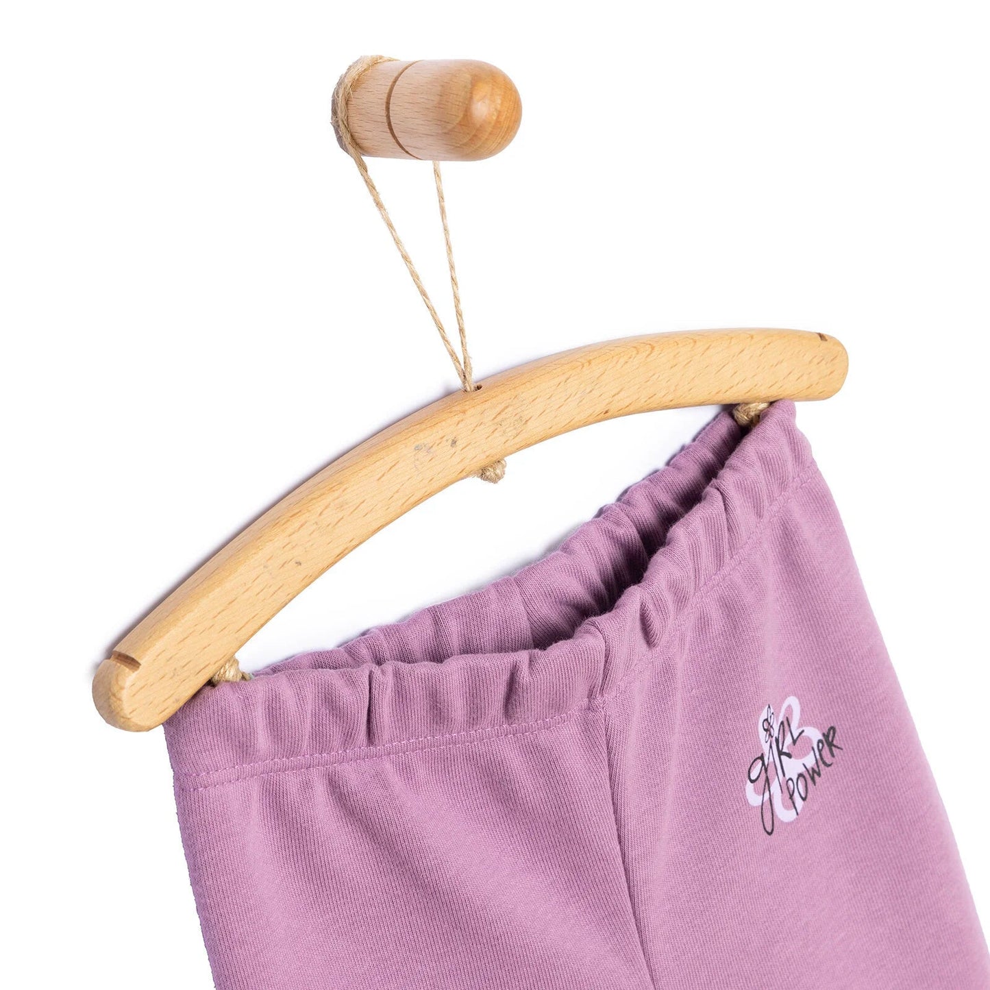HelloBaby Baby Girl Basic Joggers - Purple - mezetto ebebek ebebek