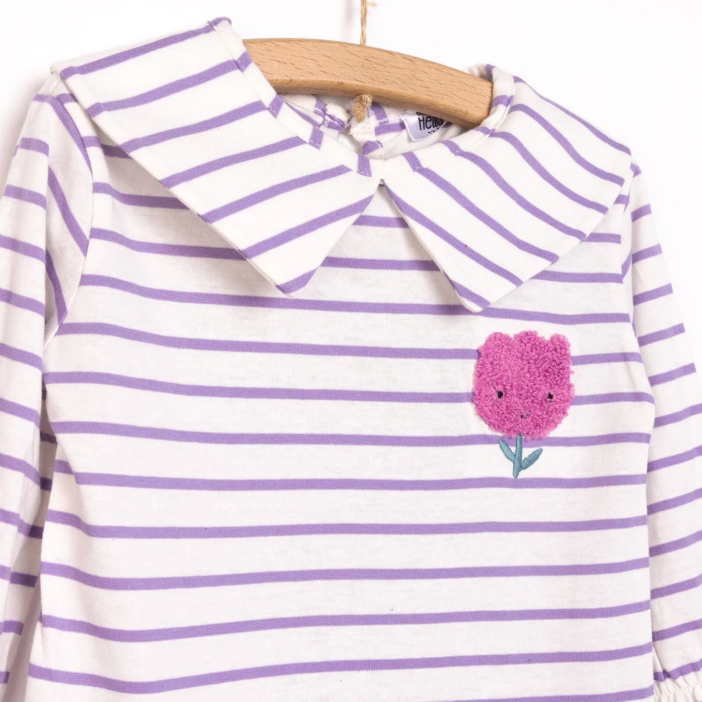 HelloBaby Baby Girl Blouse - Purple - mezetto ebebek ebebek