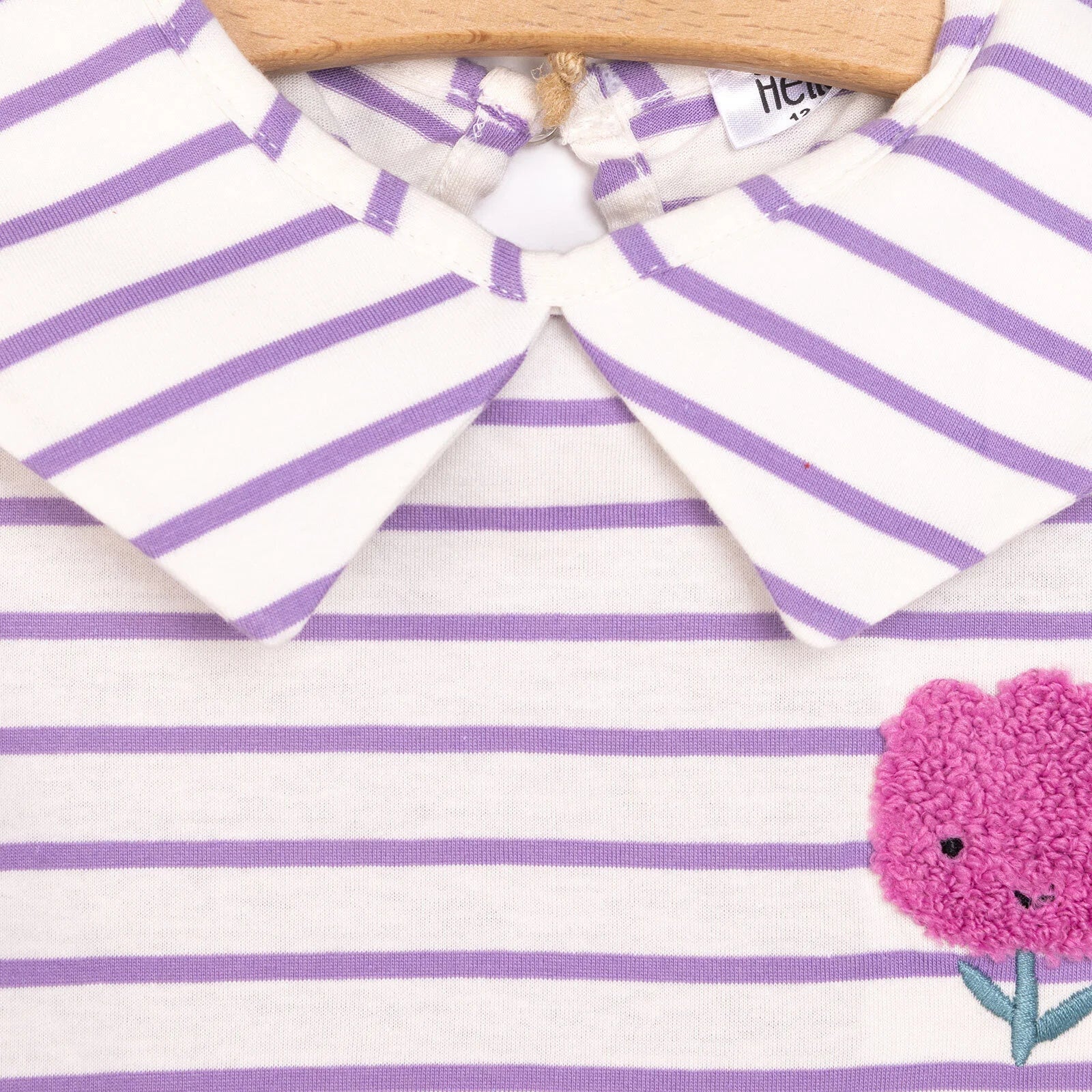 HelloBaby Baby Girl Blouse - Purple - mezetto ebebek ebebek