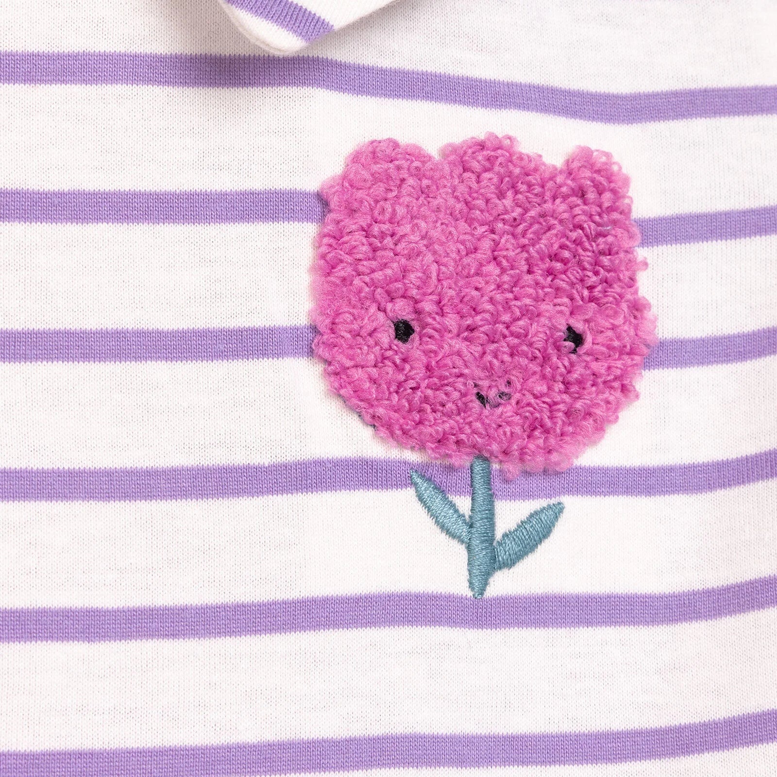 HelloBaby Baby Girl Blouse - Purple - mezetto ebebek ebebek