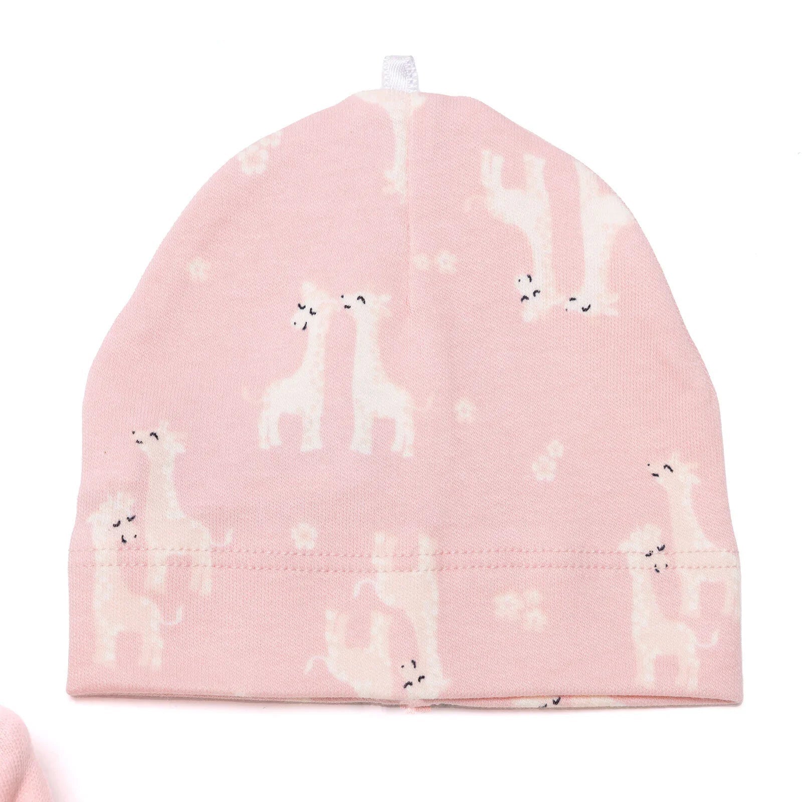 HelloBaby Baby Girl Body - Jumpsuit - Hat - Salmon - mezetto ebebek ebebek