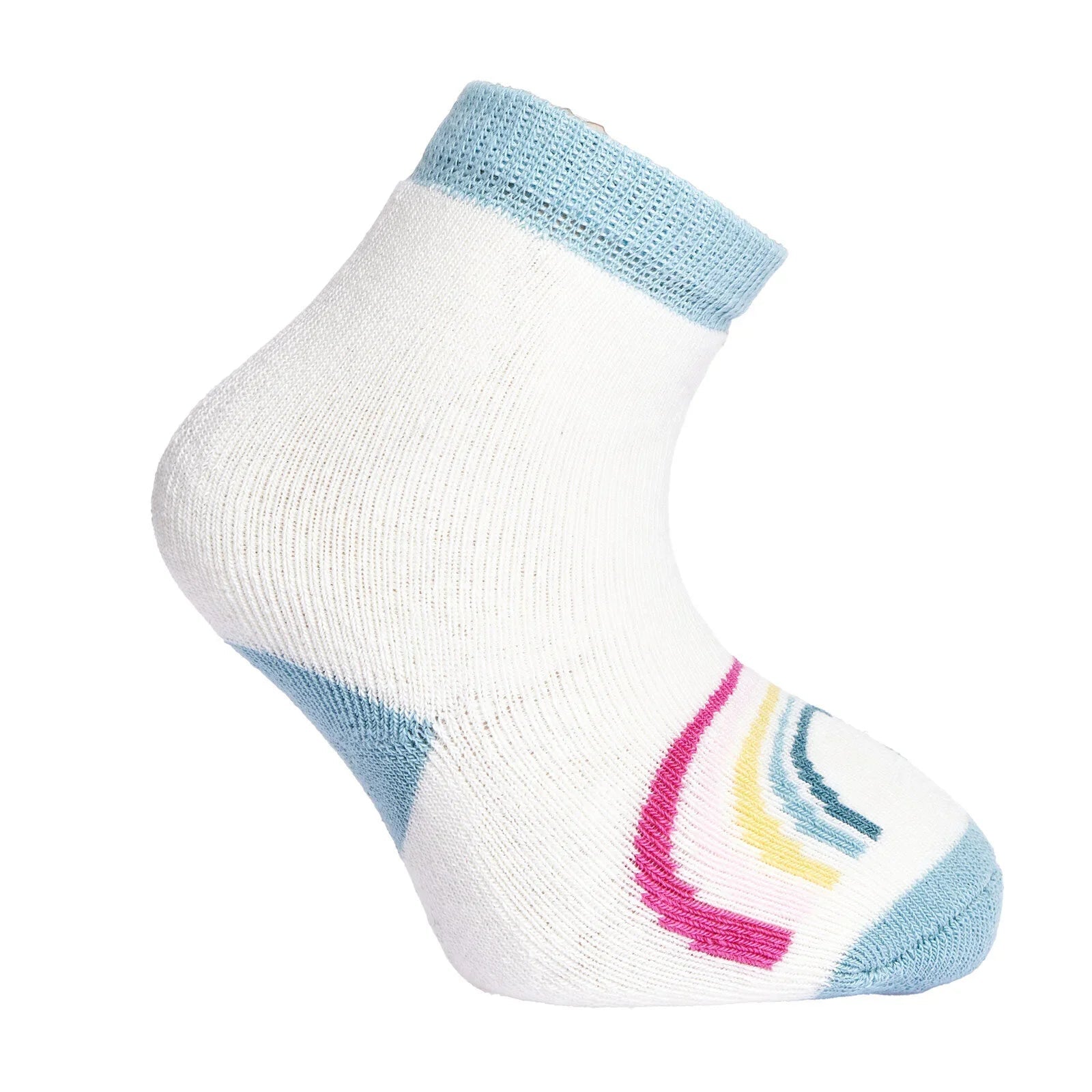 HelloBaby Baby Girl Chenille Socks 3 Pcs - Light Pink - mezetto ebebek ebebek