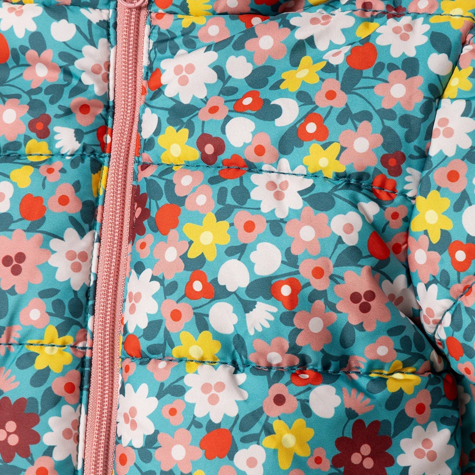 HelloBaby Baby Girl Floral Printed Coat - Printed - mezetto ebebek ebebek