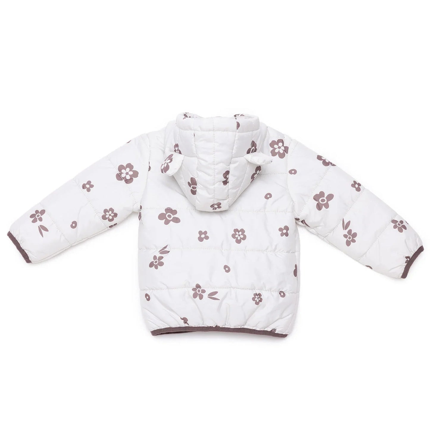 HelloBaby Baby Girl Floral Printed Coat - Printed - mezetto ebebek ebebek