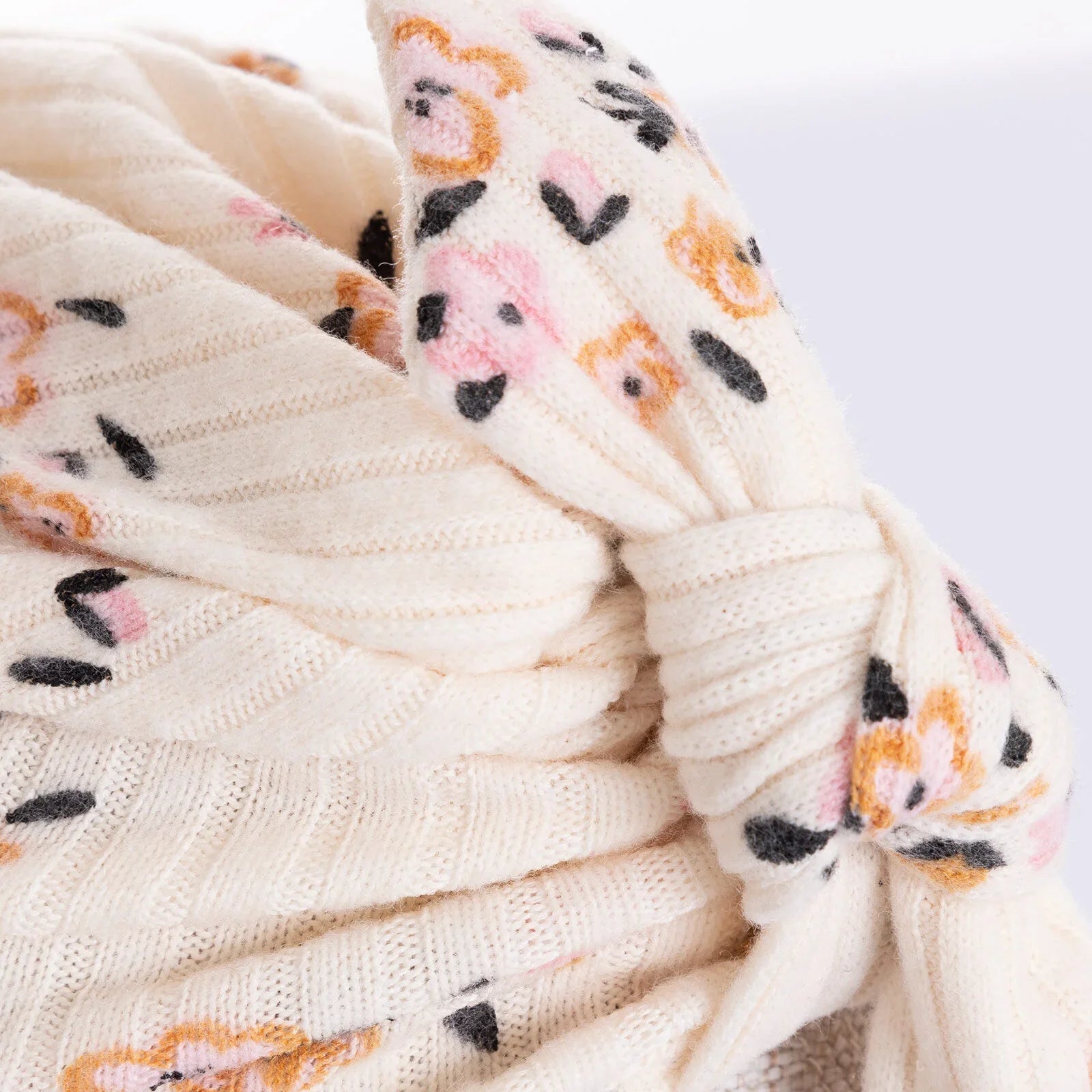 HelloBaby Baby Girl Hair Restraint - Ecru - mezetto ebebek ebebek