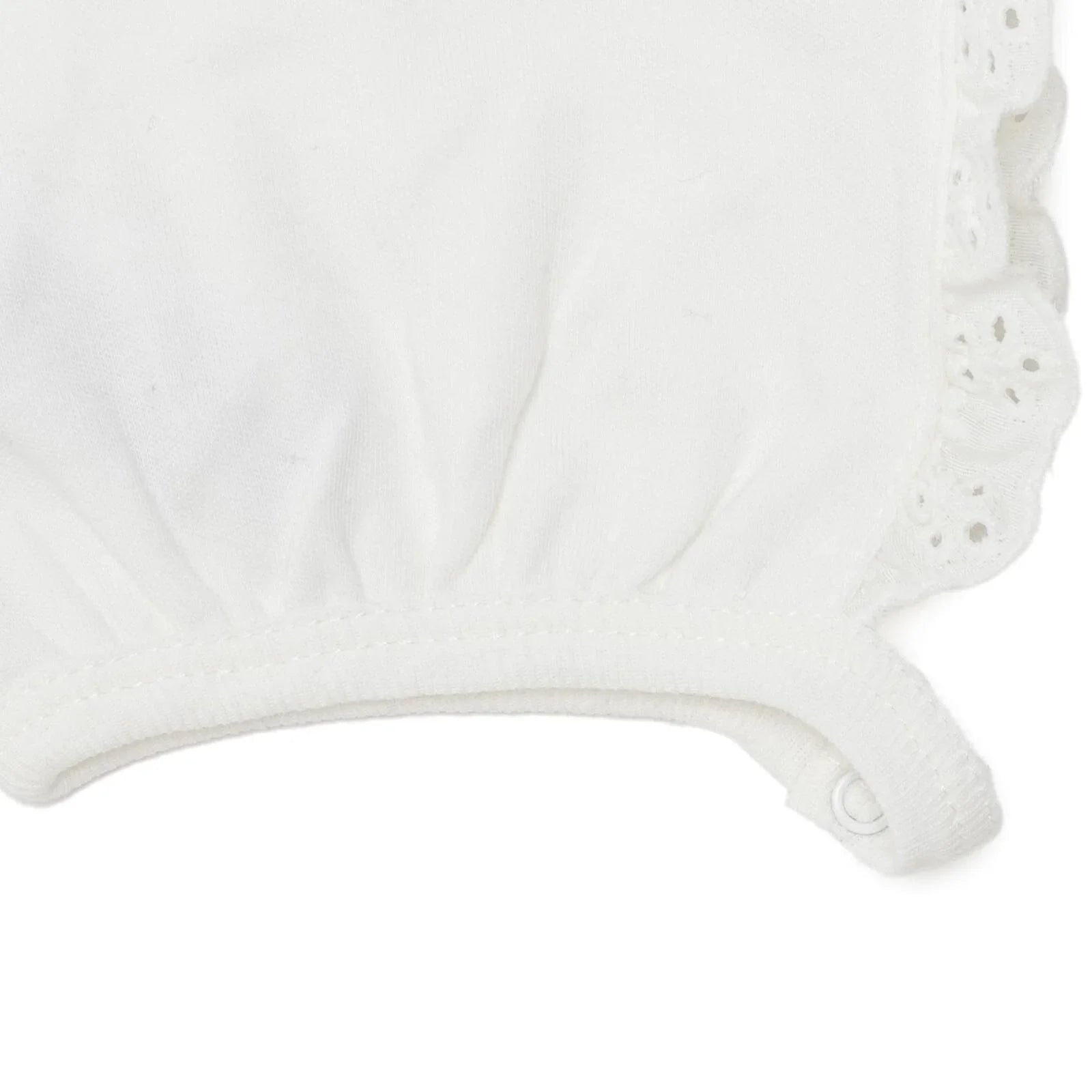 HelloBaby Baby Girl Hat - Ecru - mezetto ebebek ebebek