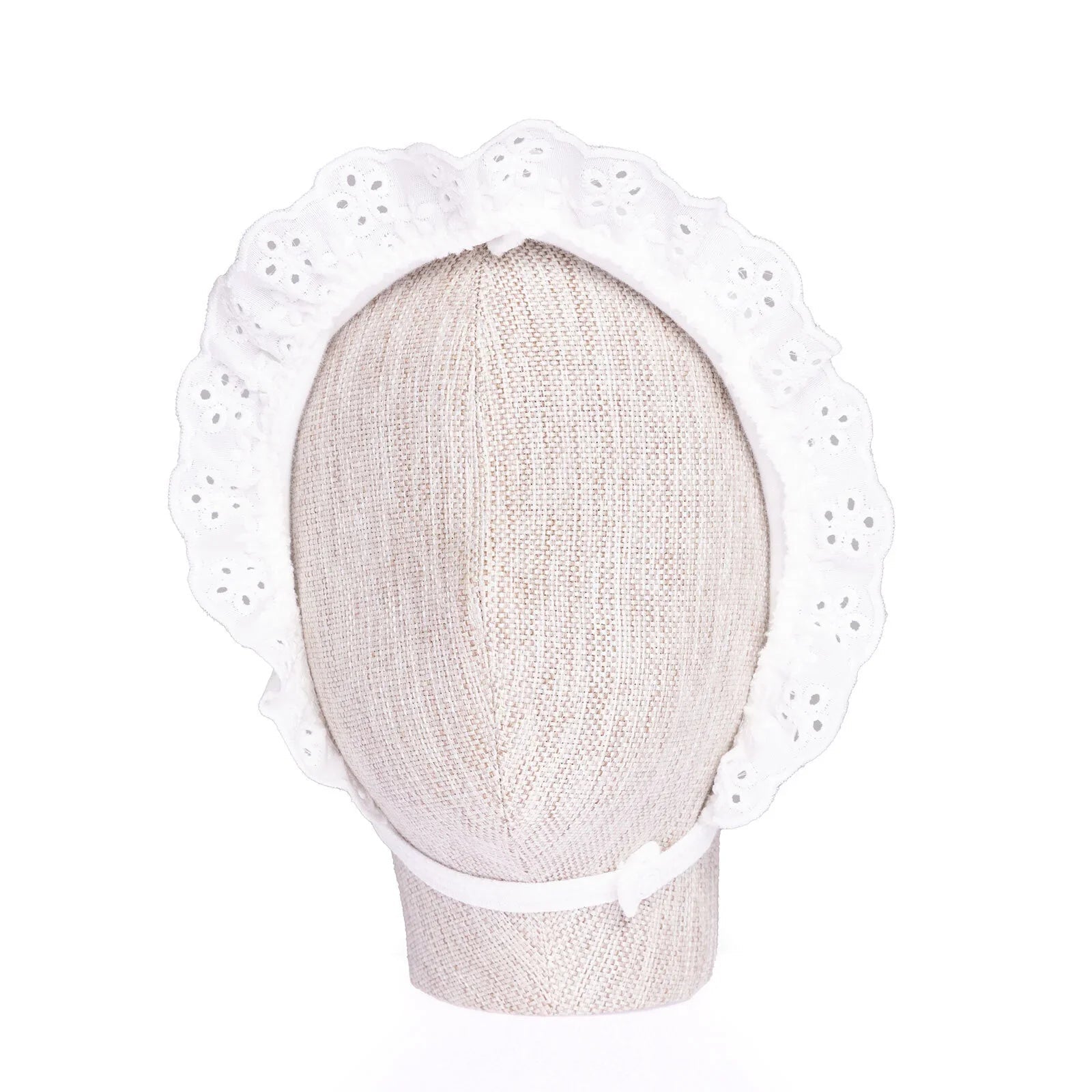 HelloBaby Baby Girl Hat - Ecru - mezetto ebebek ebebek