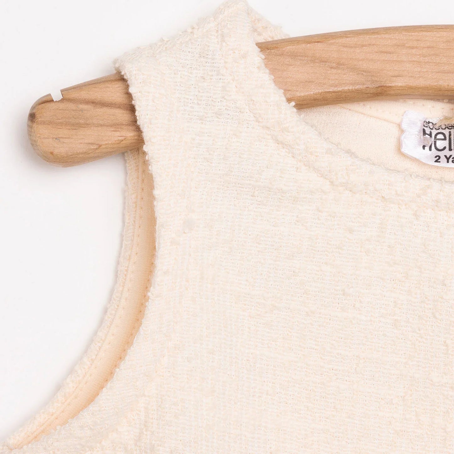 HelloBaby Baby Girl Jogger - Ecru - mezetto ebebek ebebek