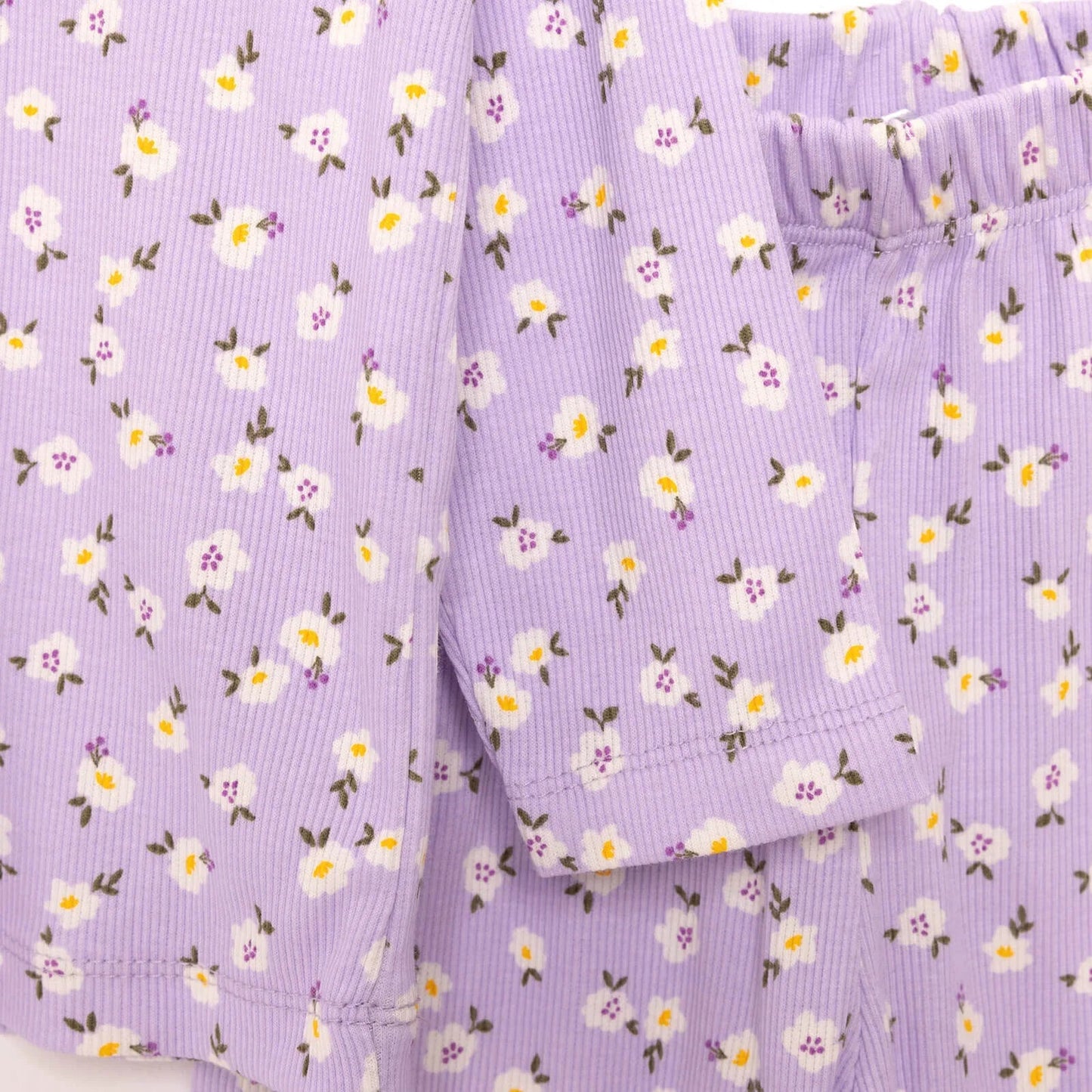 HelloBaby Baby Girl Pyjamas Set - Lilac - mezetto ebebek ebebek