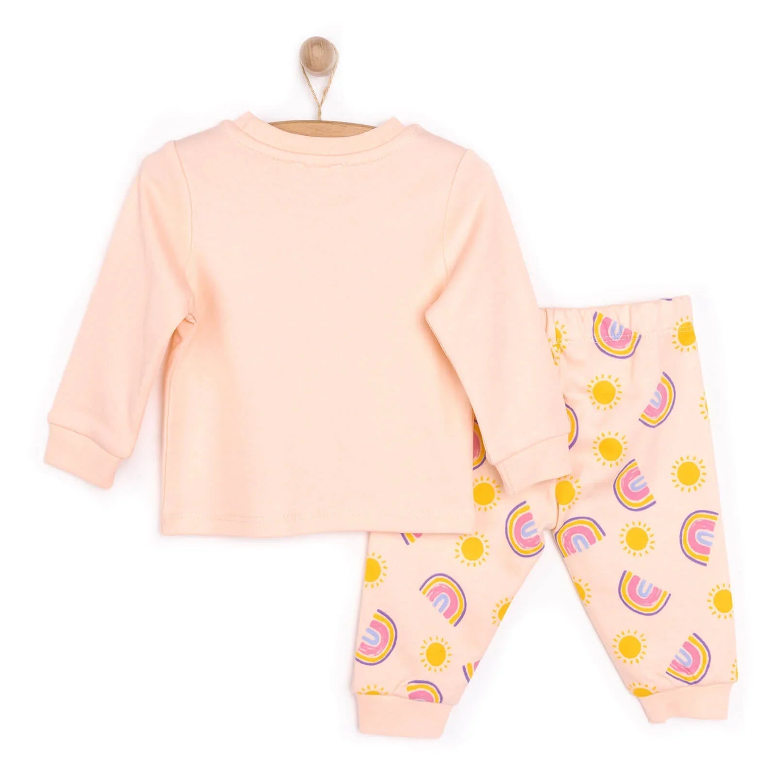 HelloBaby Baby Girl Pyjamas Set - Pink - mezetto ebebek ebebek