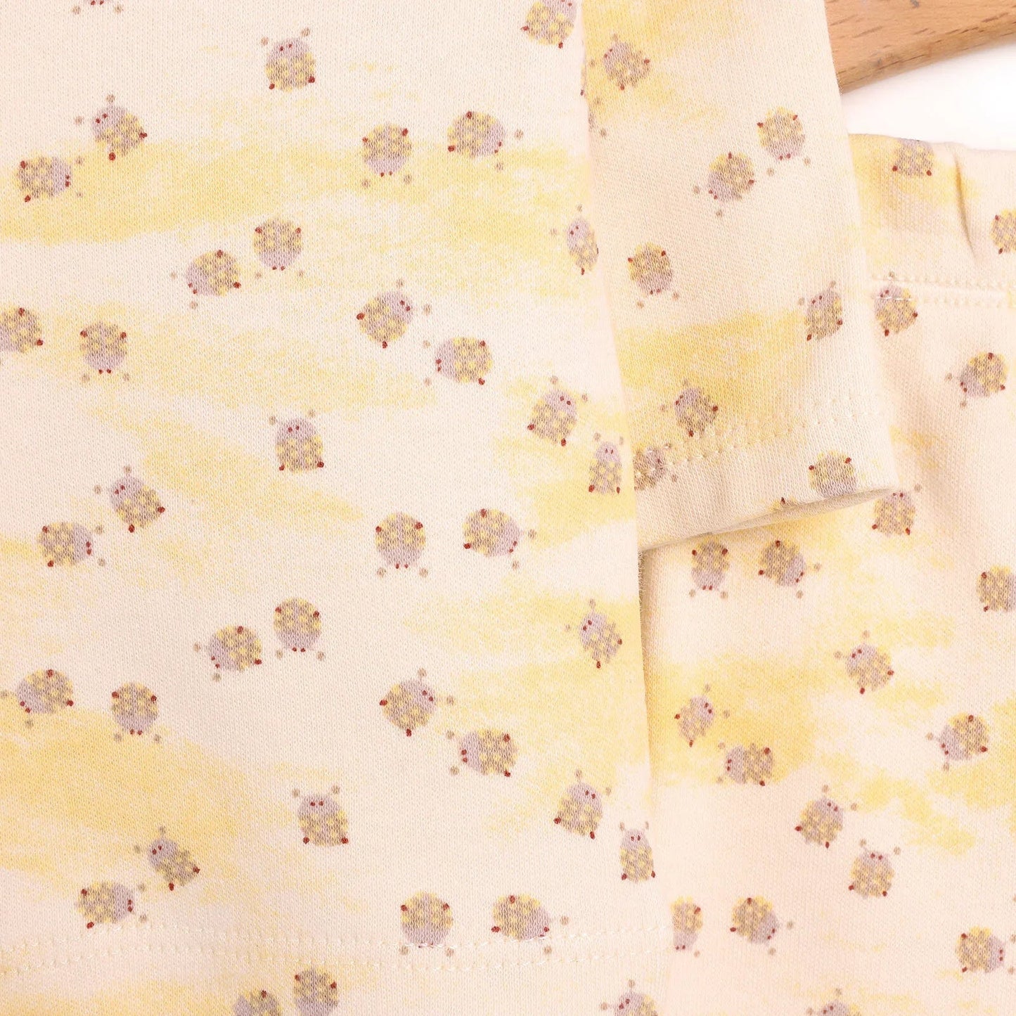 HelloBaby Baby Girl Shirt Collar Pyjamas - Yellow - mezetto ebebek ebebek